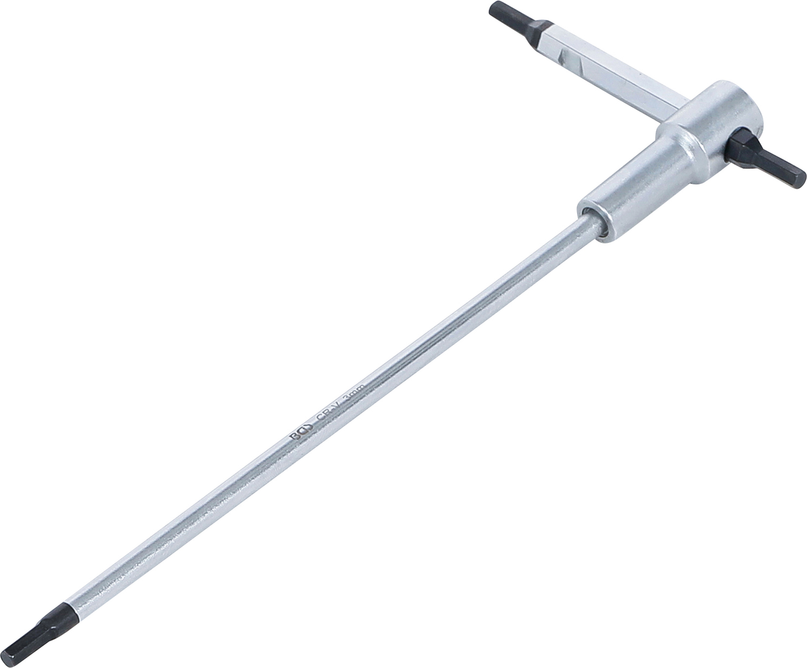 BGS Schraubendreher mit T-Gleitgriff | Innensechskant | 3 mm