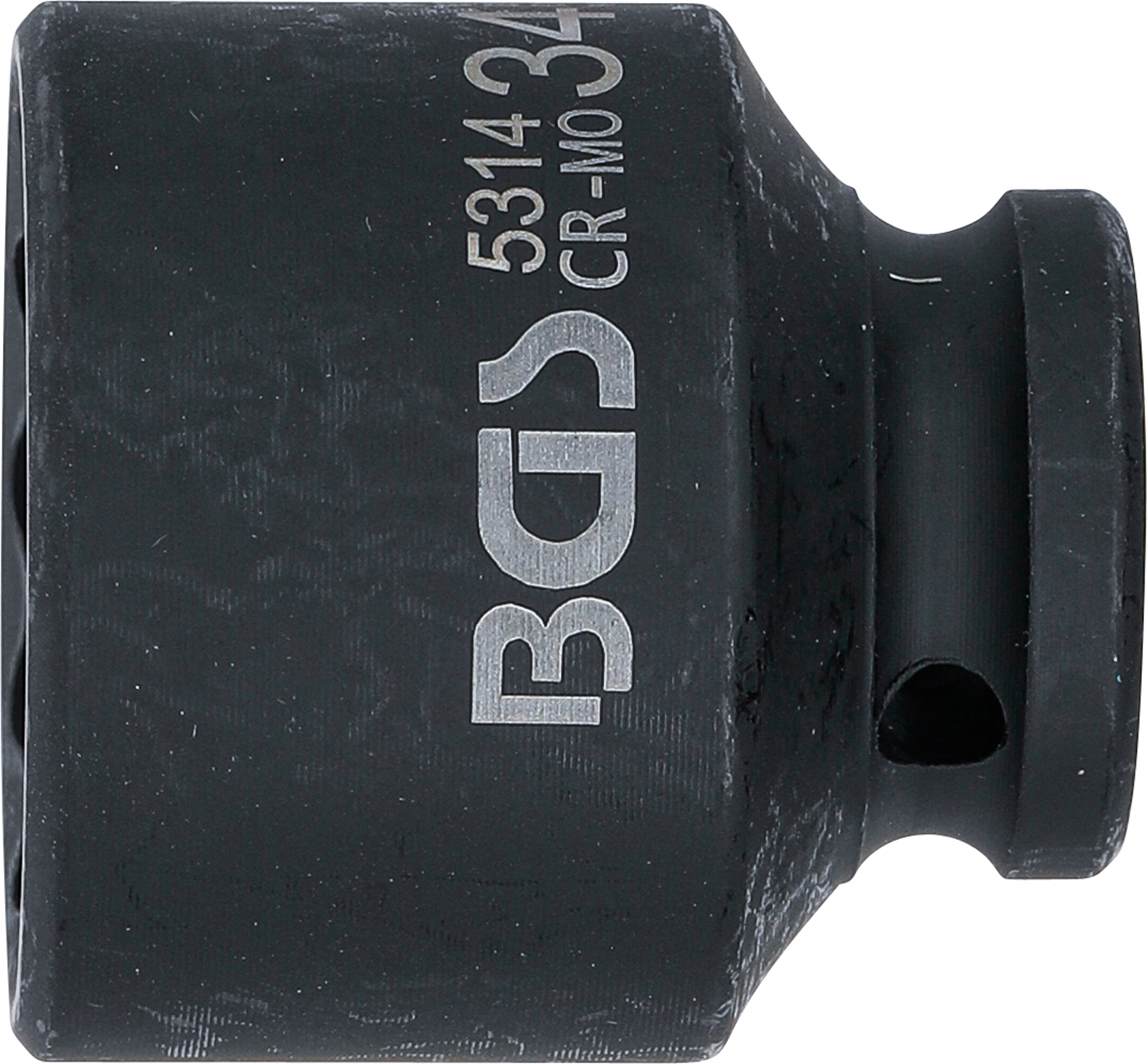 BGS Kraft-Steckschlüssel-Einsatz Zwölfkant | Antrieb Innenvierkant 12,5 mm (1/2") | SW 34 mm