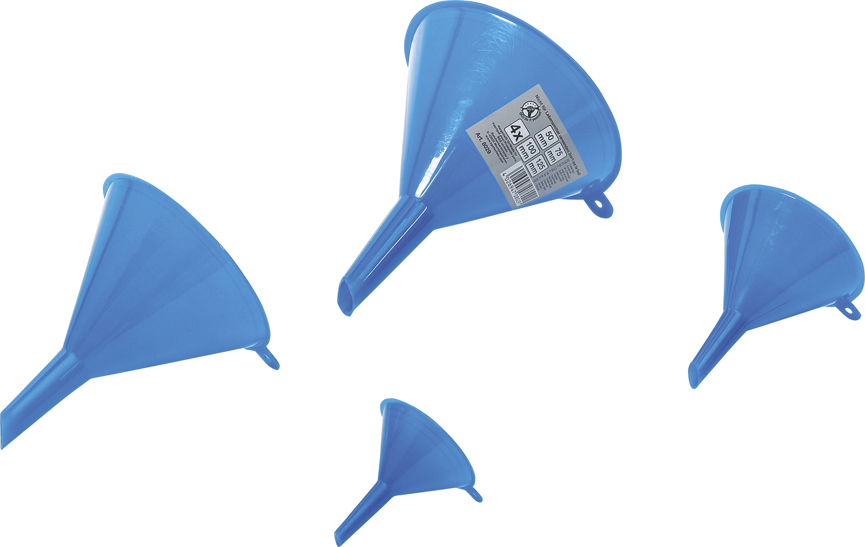 BGS Trichter-Satz | Ø 50 - 125 mm | 4-tlg.