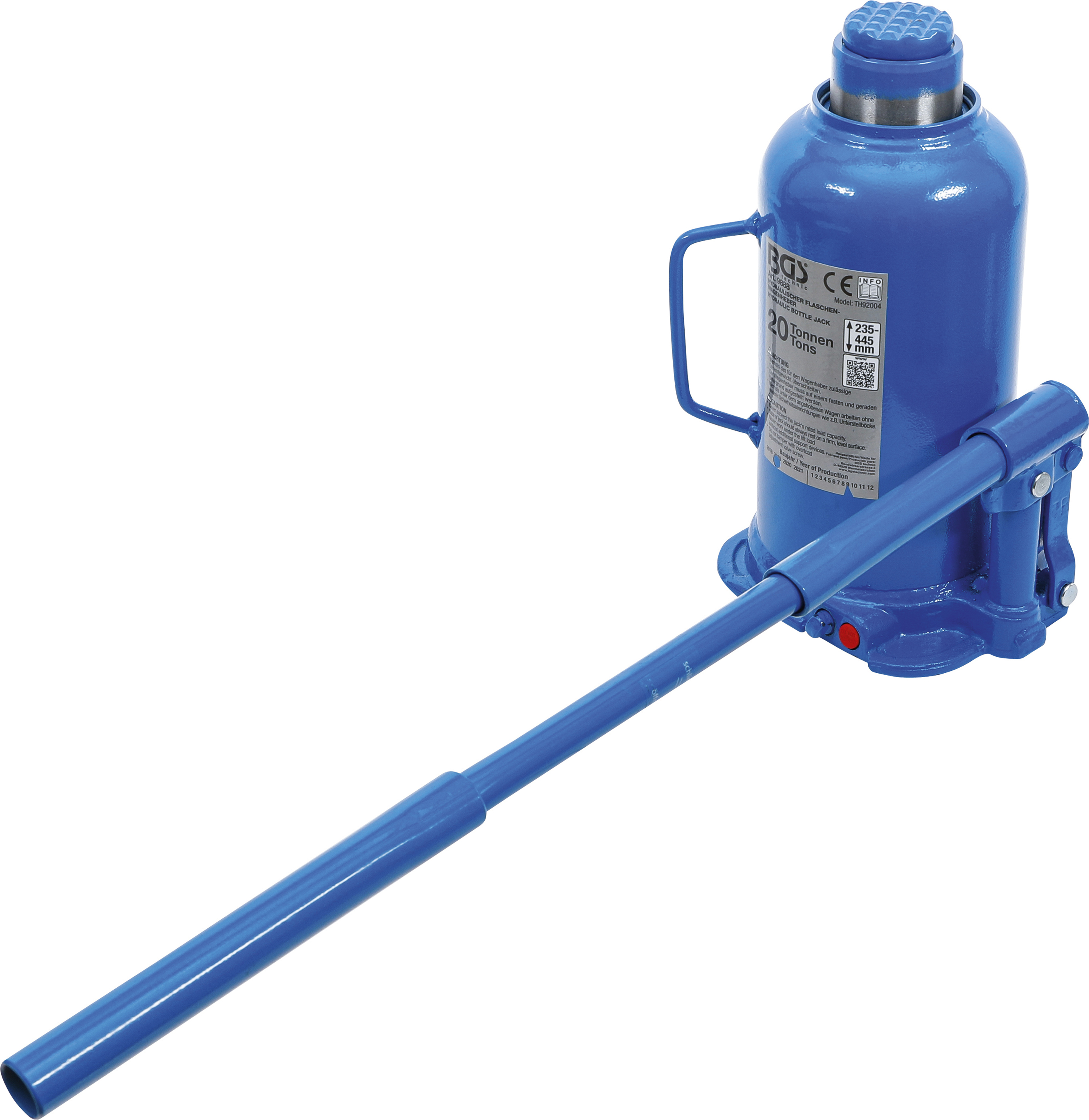 BGS Hydraulischer Flaschen-Wagenheber | 20 t