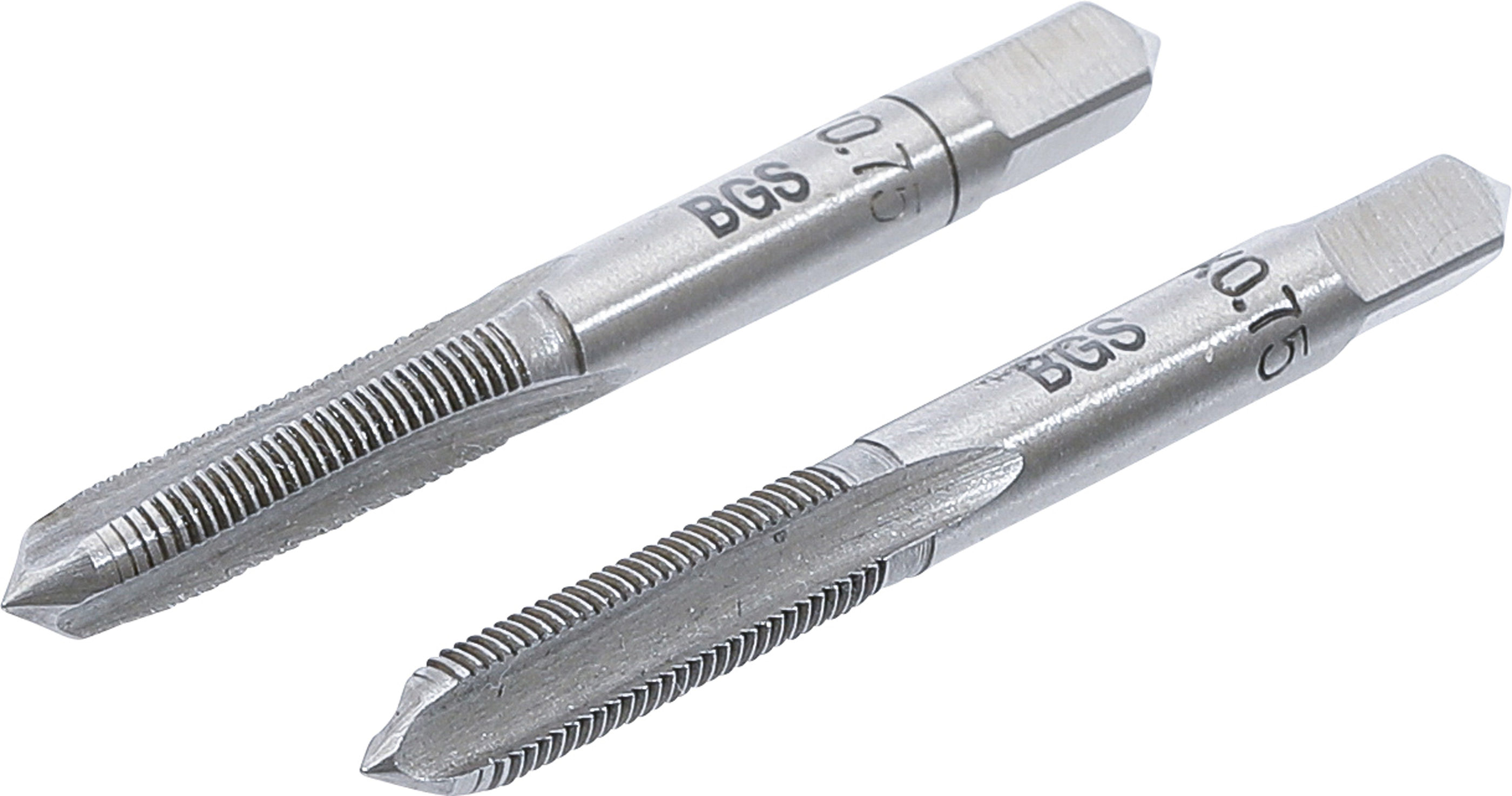 BGS Gewindebohrer | Vor- und Fertigschneider | M6 x 0,75 | 2-tlg.