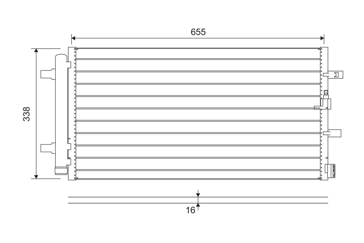 Kondensator, Klimaanlage