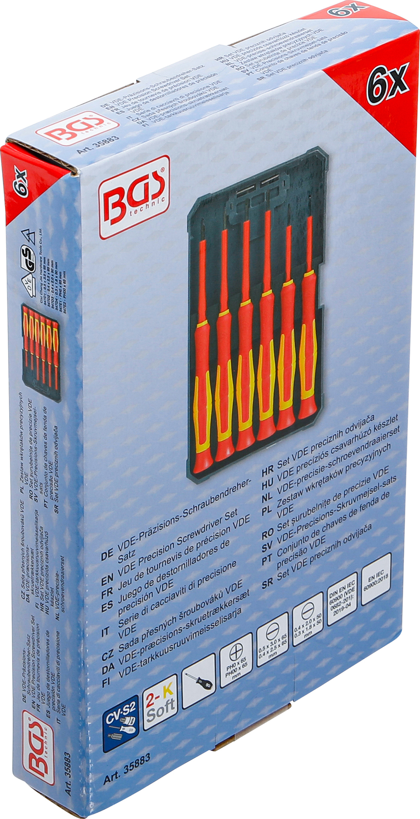 BGS VDE-Präzisions-Schraubendreher-Satz | 6-tlg.