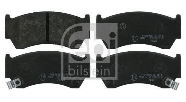 Bremsbelagsatz, Scheibenbremse