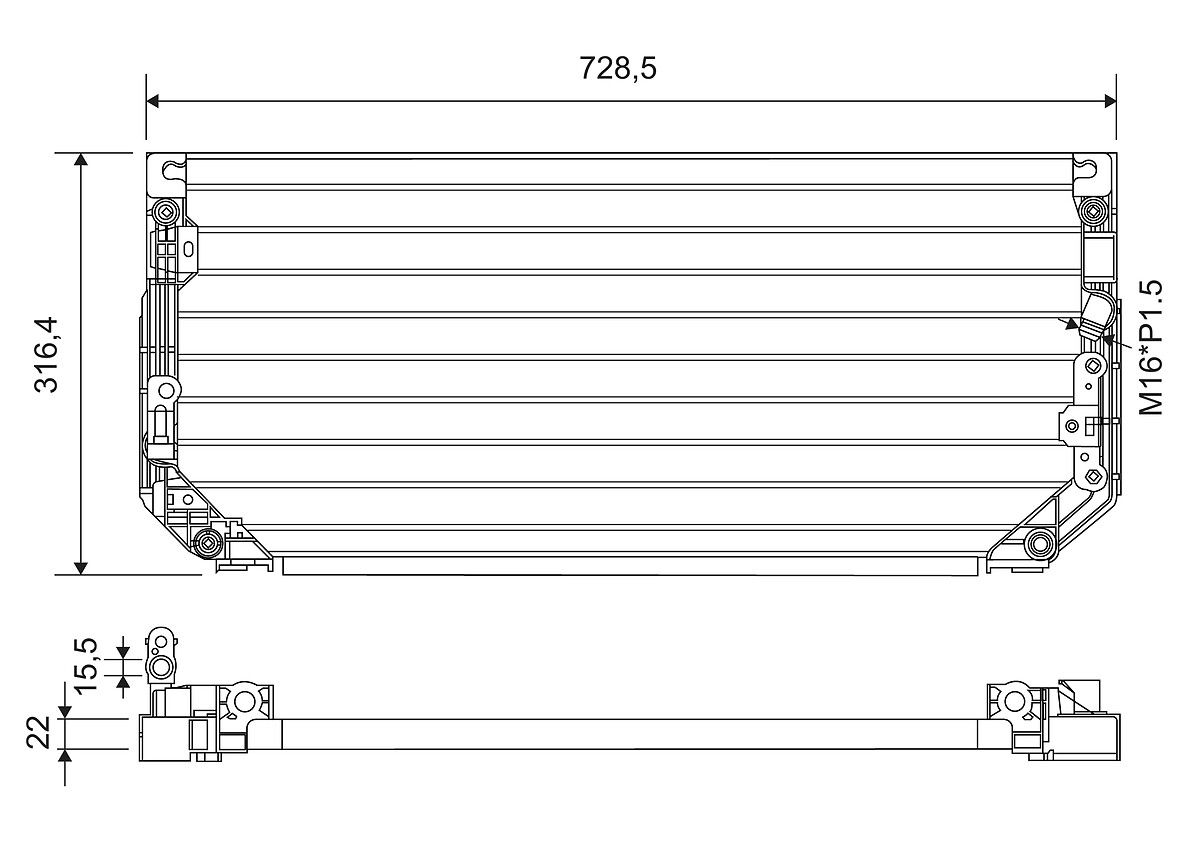 Kondensator, Klimaanlage