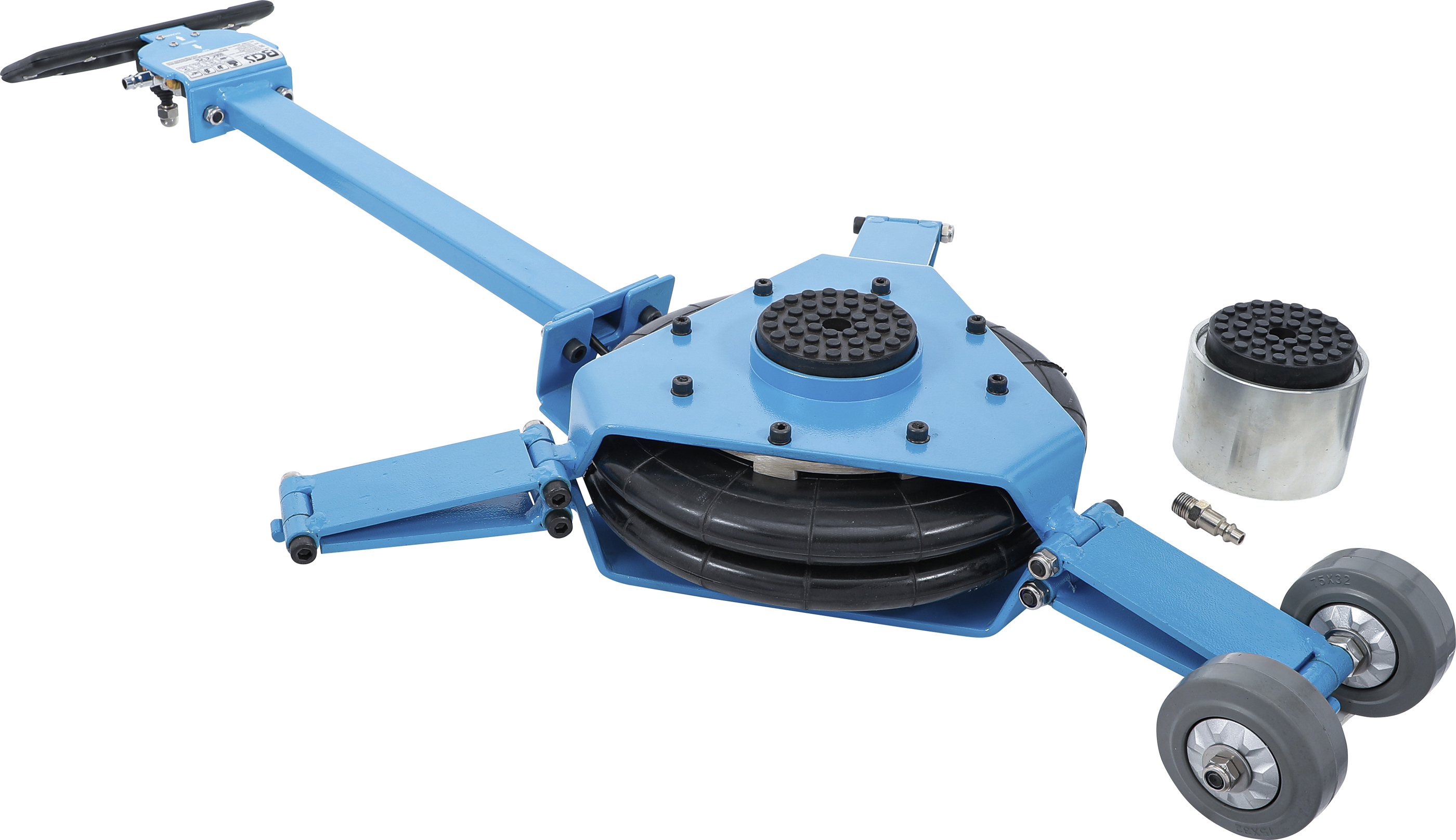 BGS Pneumatischer Ballon-Wagenheber | fahrbar | max. 410 mm | 2000 kg