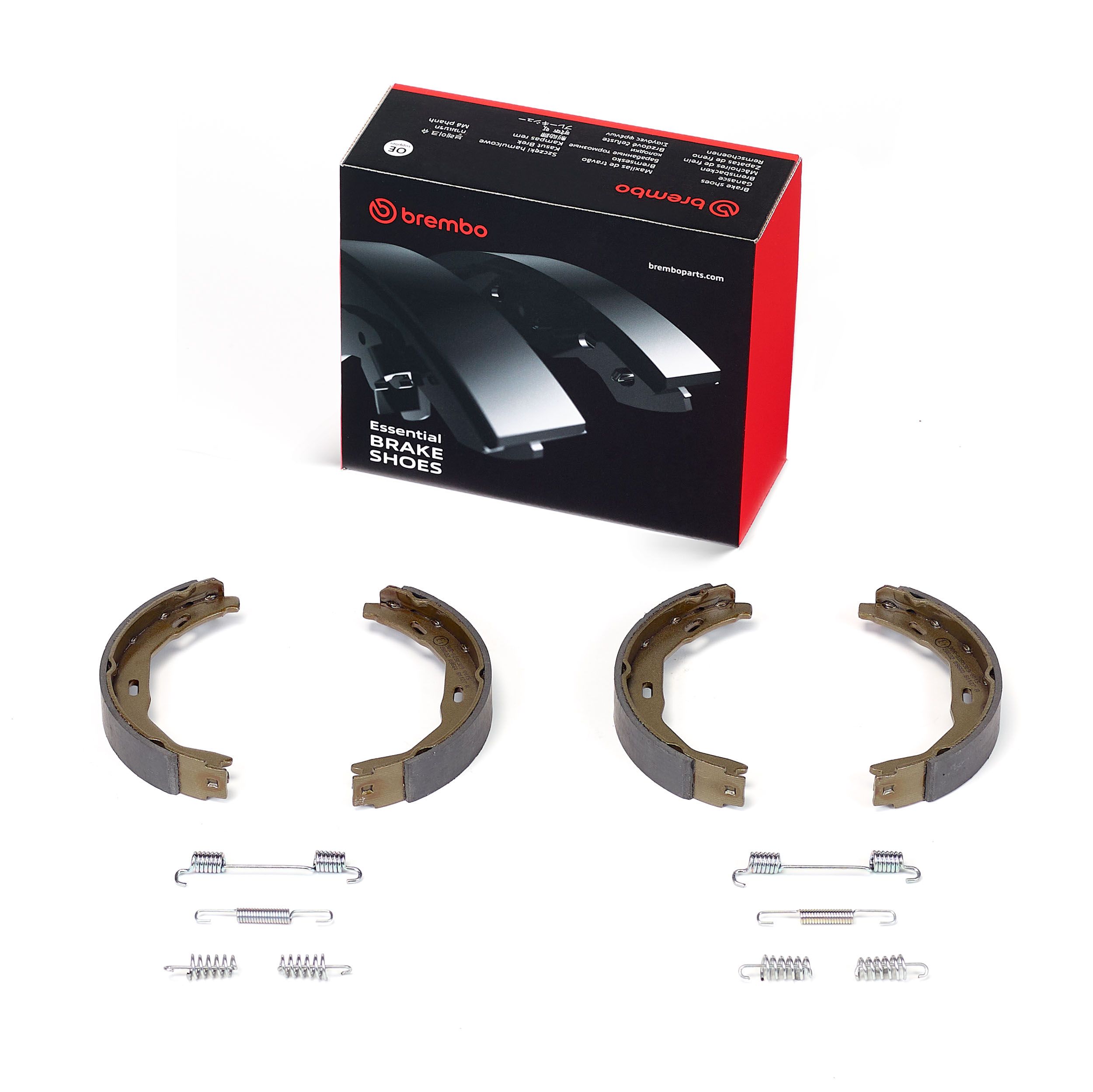 Bremsbackensatz, Feststellbremse S 50 522 “BREMBO 25 mm, 164 mm”