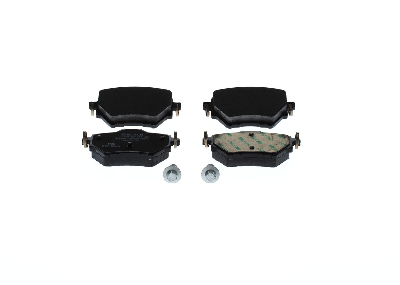 Bremsbelagsatz, Scheibenbremse