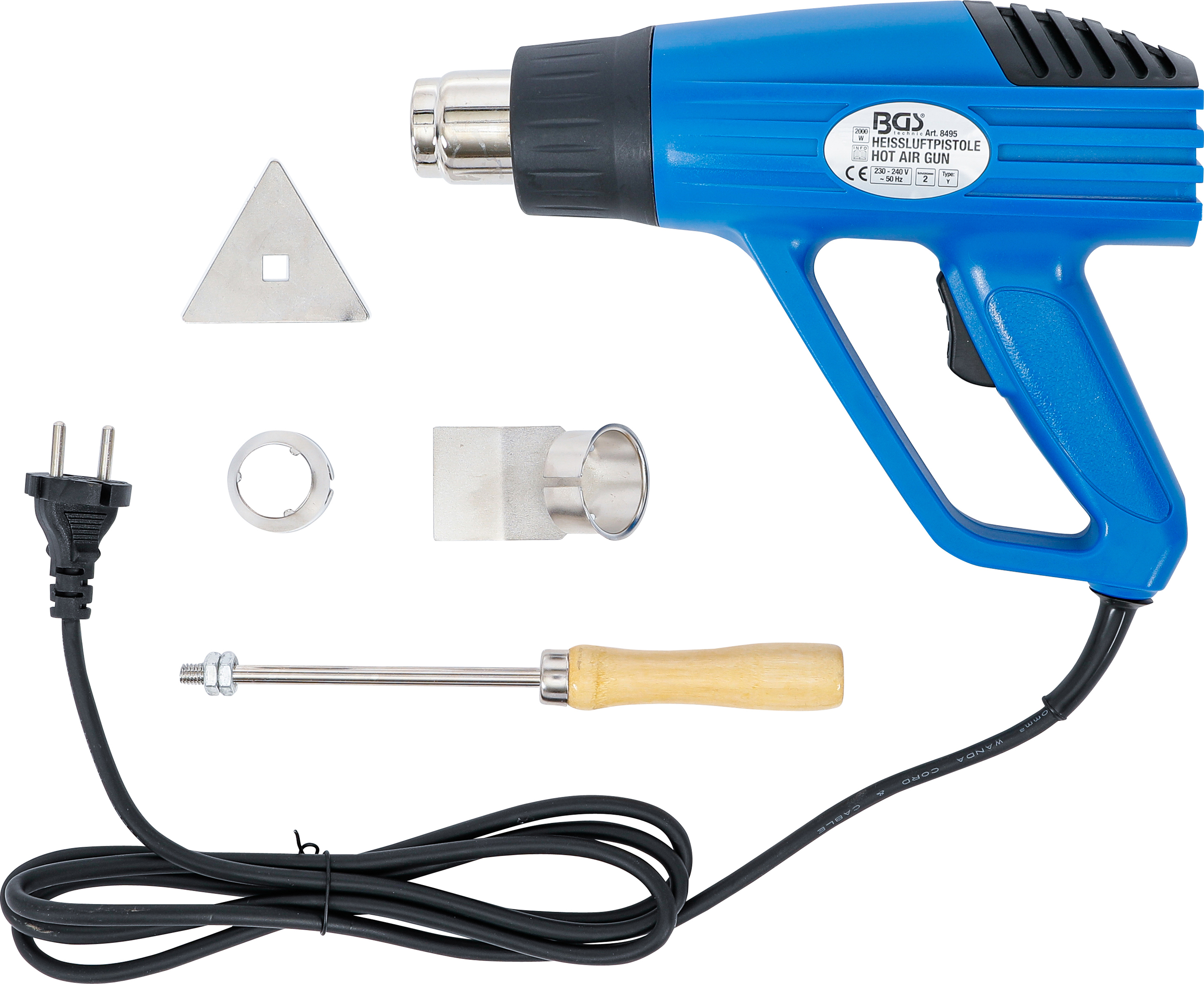 BGS Heissluft-Gebläse | 2000 W