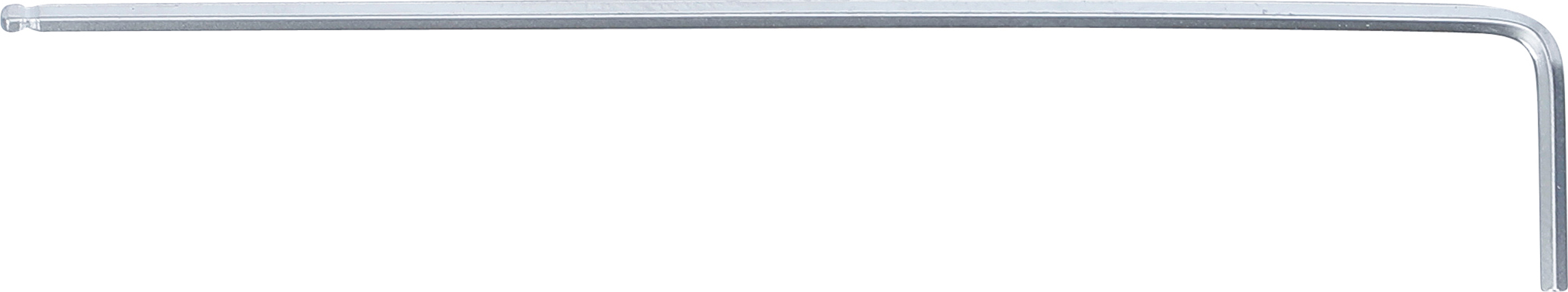 BGS Winkelschlüssel | extra lang | Innensechskant / Innensechskant mit Kugelkopf 2,0 mm