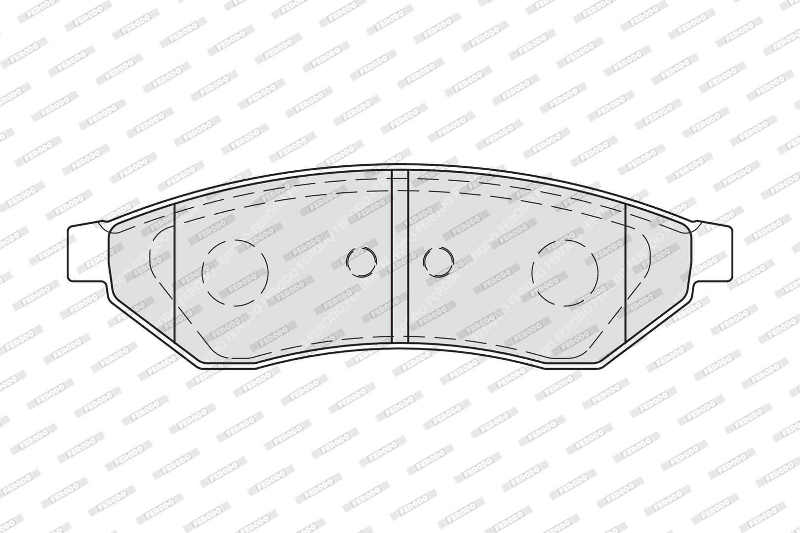 Bremsbelagsatz, Scheibenbremse