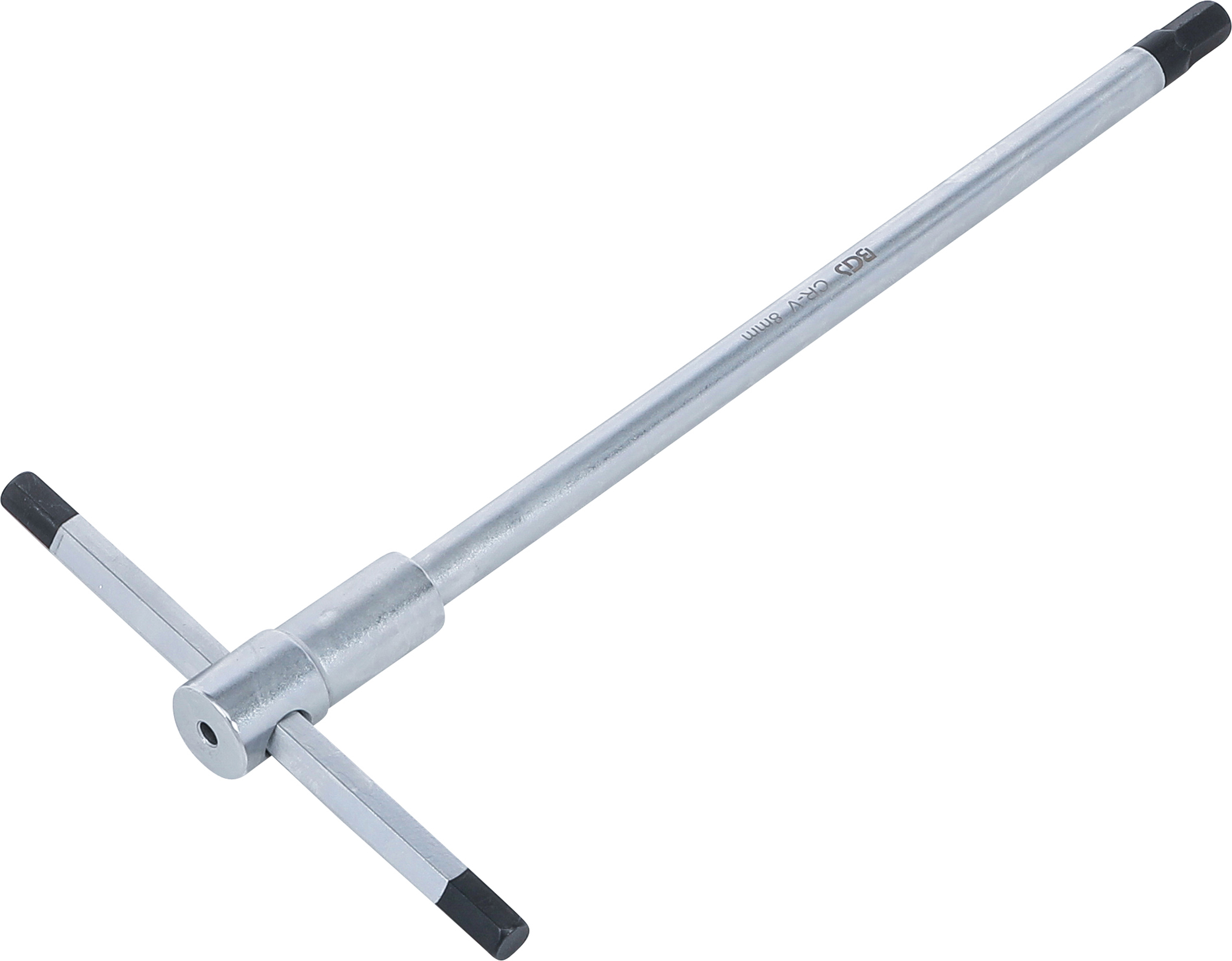 BGS Schraubendreher mit T-Gleitgriff | Innensechskant | 8 mm