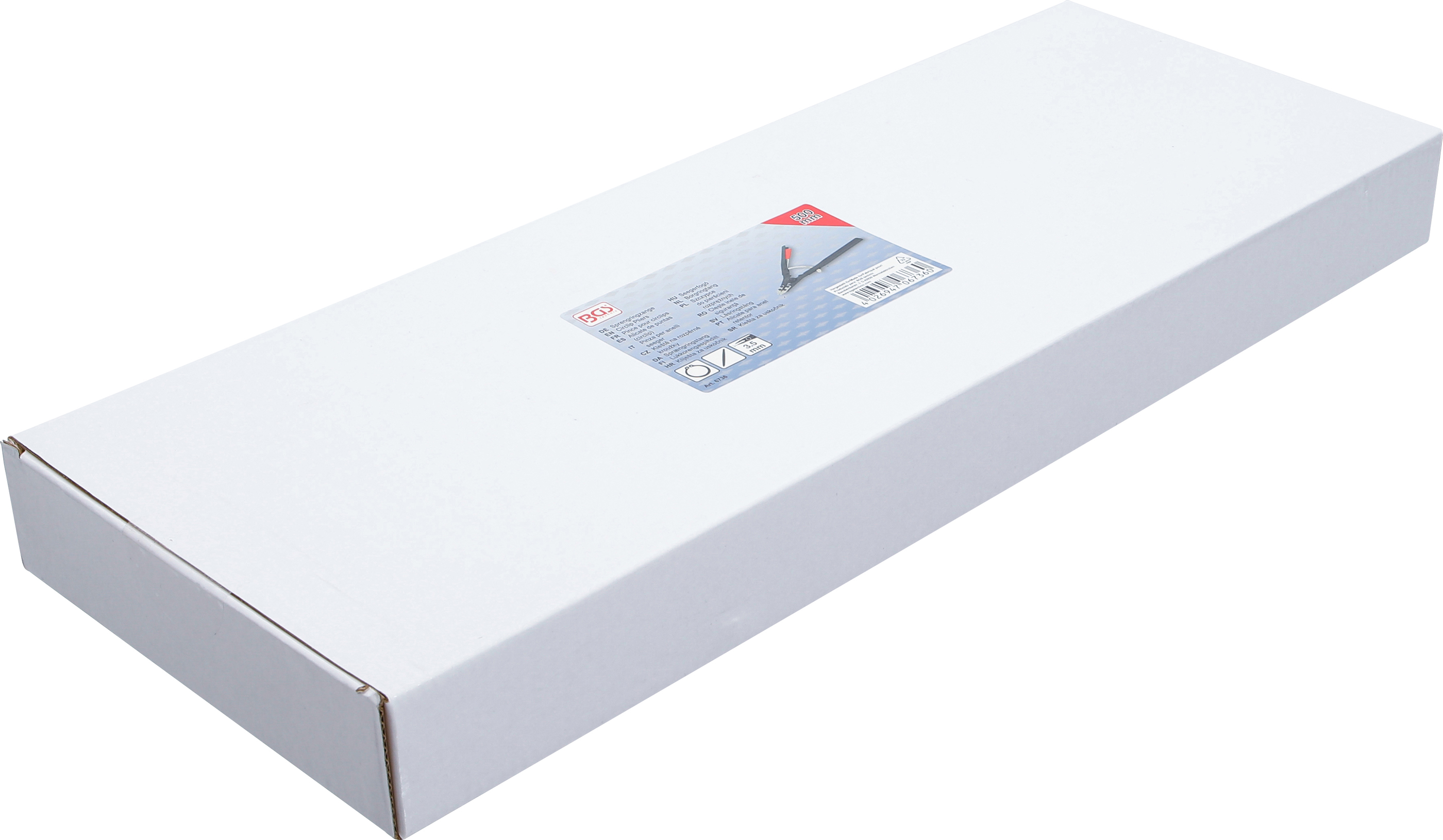 BGS Sprengringzange | gerade | für Außensprengringe | 500 mm