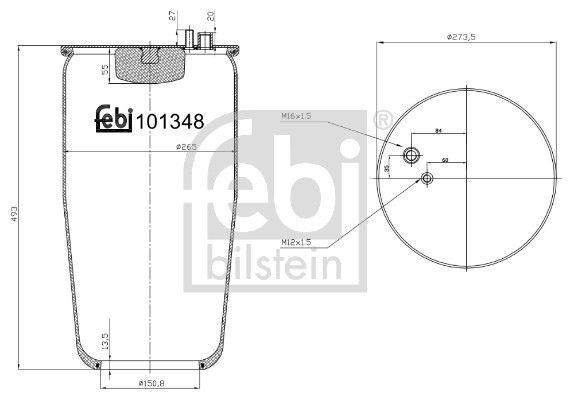 Federbalg, Luftfederung