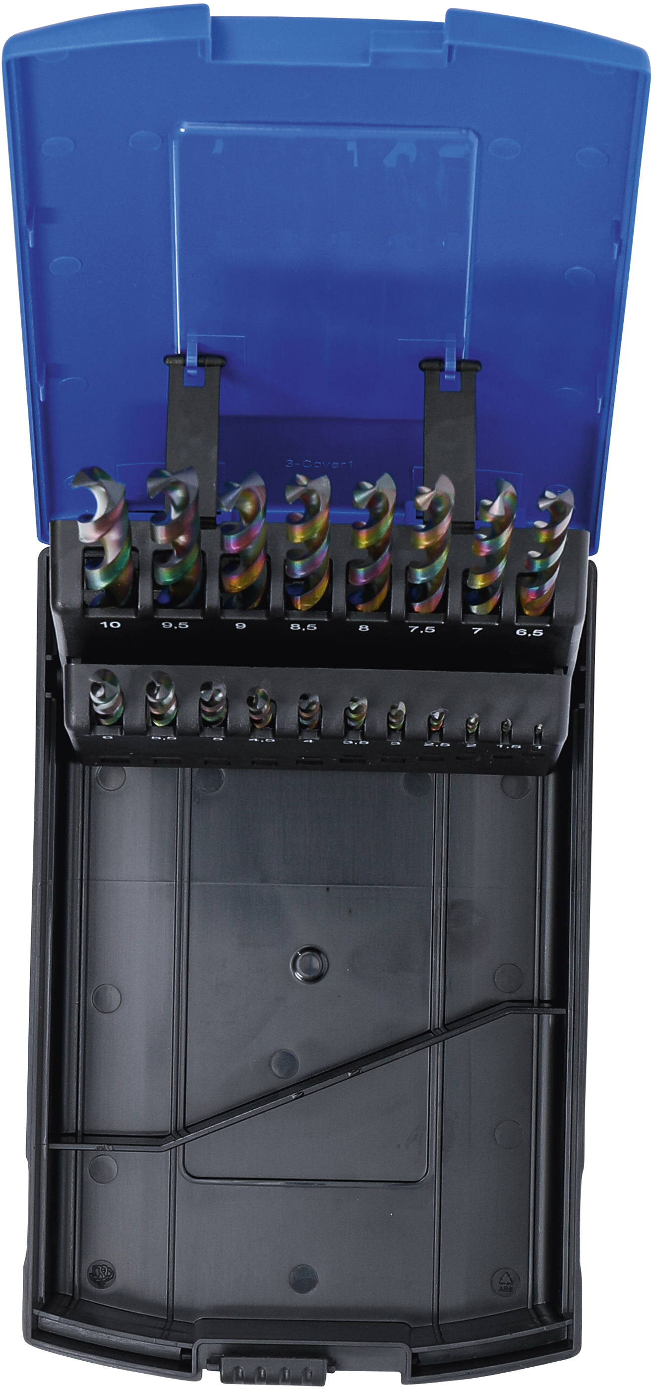 BGS Spiralbohrer-Satz | HSS | 1 - 10 mm | 19-tlg.