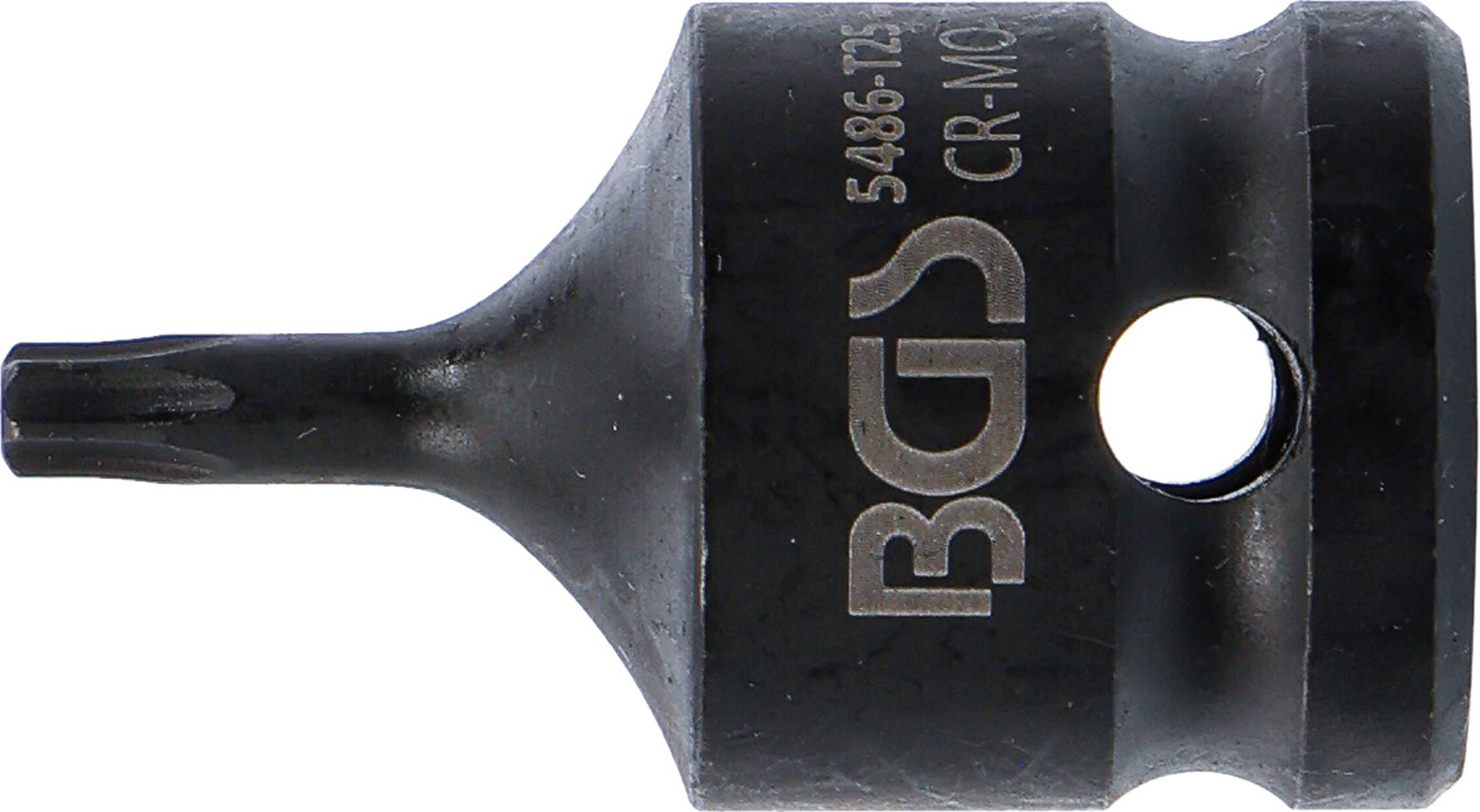 BGS Kraft-Bit-Einsatz | Länge 42 mm | Antrieb Innenvierkant 12,5 mm (1/2") | T-Profil (für Torx) T25