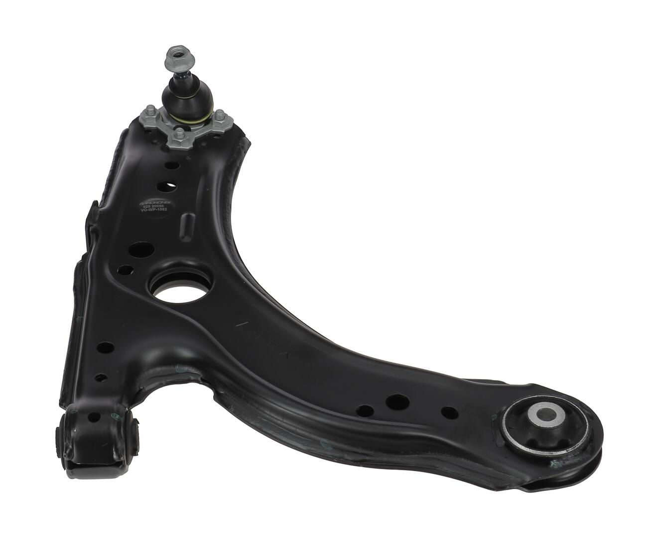 Schwinge der Radaufhängung vorn R vorne (mit Bolzen) passt zu: AUDI A3; SEAT LEON, TOLEDO II; SKODA OCTAVIA I; VW BORA, BORA I, GOLF IV, NEW BEETLE 1.4-3.2 09.96-12.13