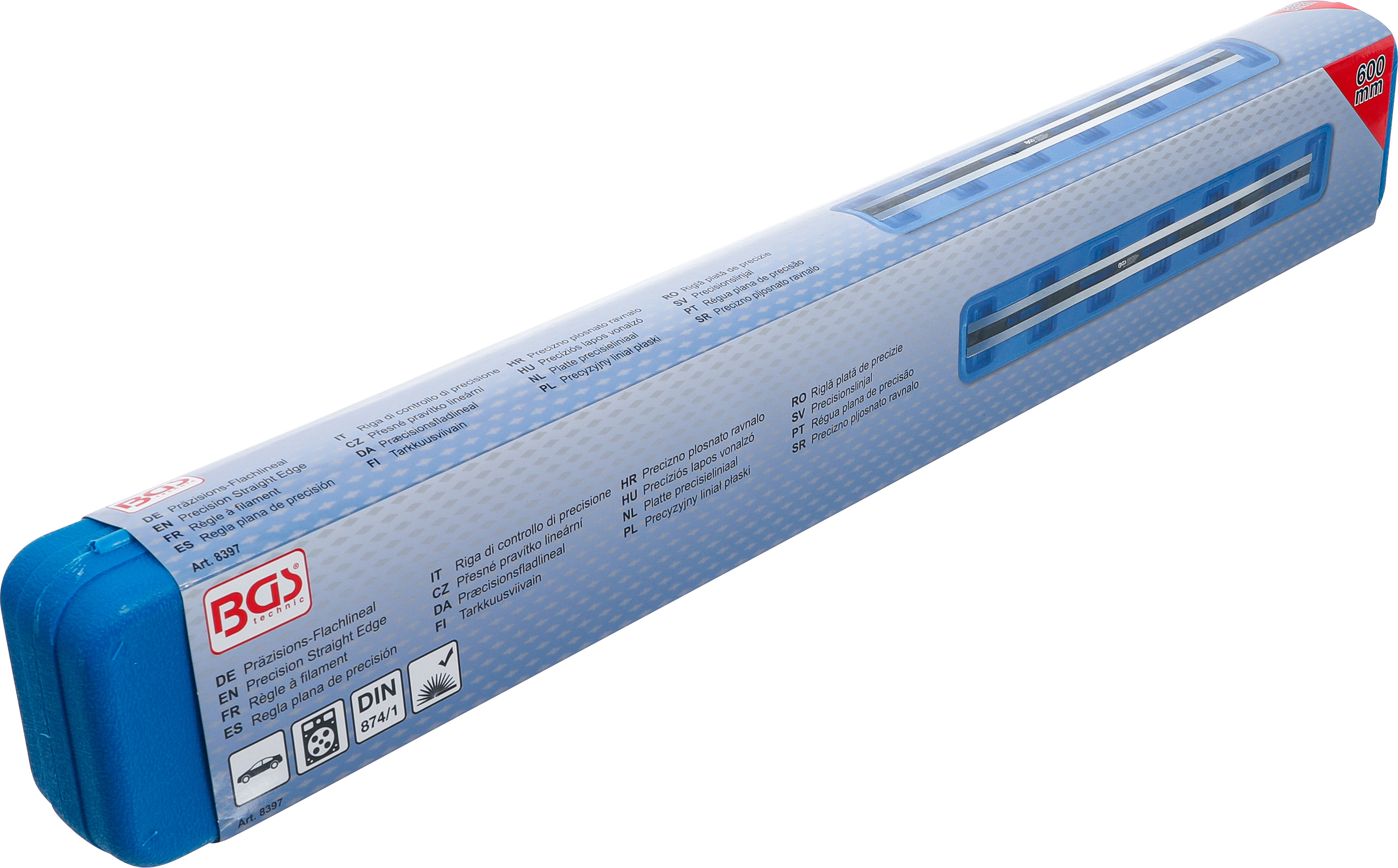 BGS Präzisions-Flachlineal | 600 mm