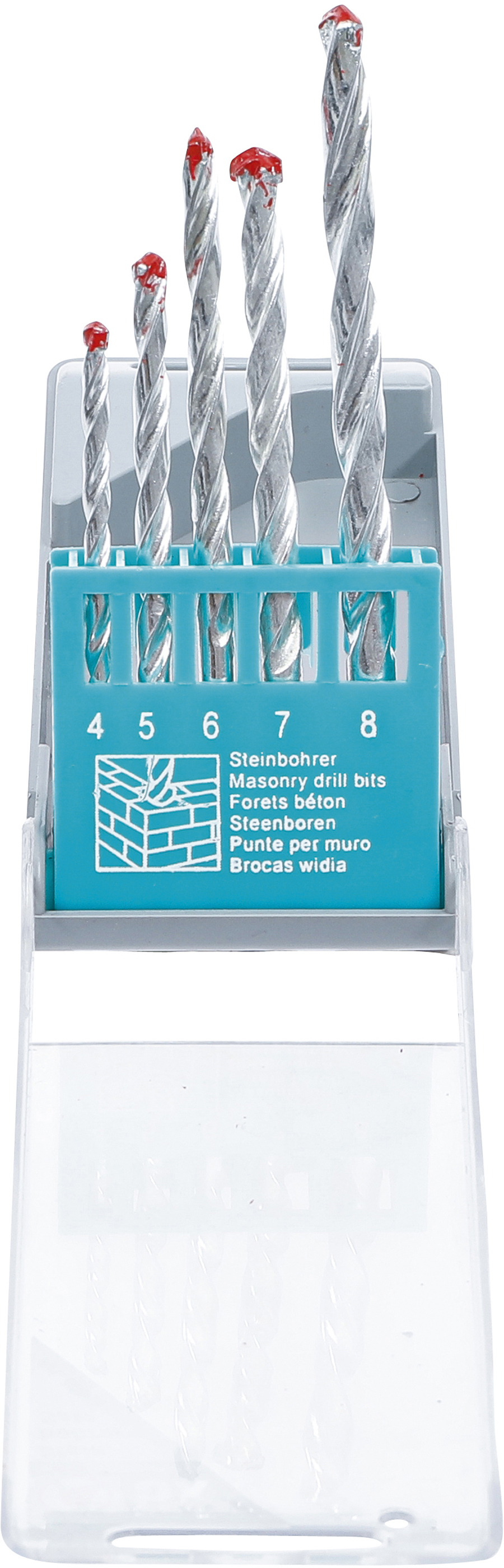 BGS Steinbohrer-Satz | 4 - 8 mm | 5-tlg.