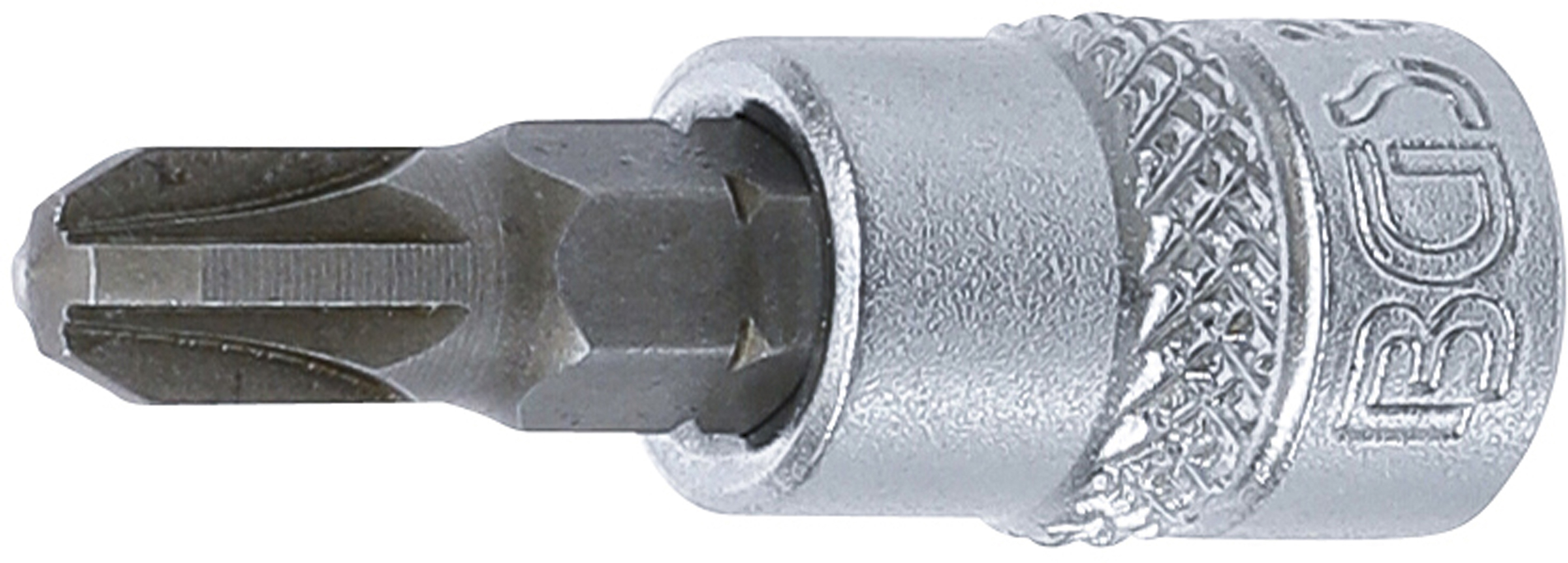 BGS Bit-Einsatz | Antrieb Innenvierkant 6,3 mm (1/4") | Kreuzschlitz PZ3