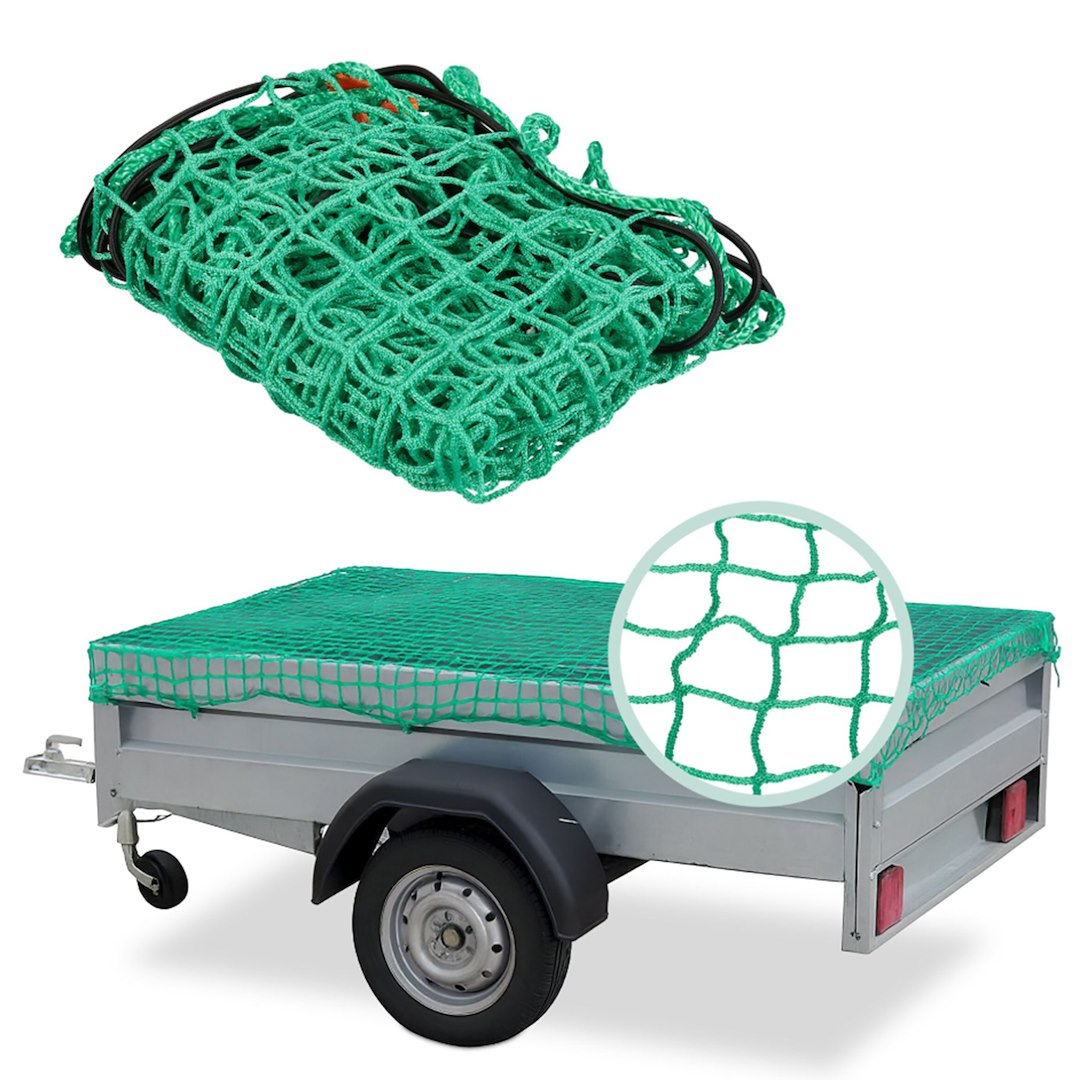 Carmotion Anhängernetz grün 250 x 150 cm