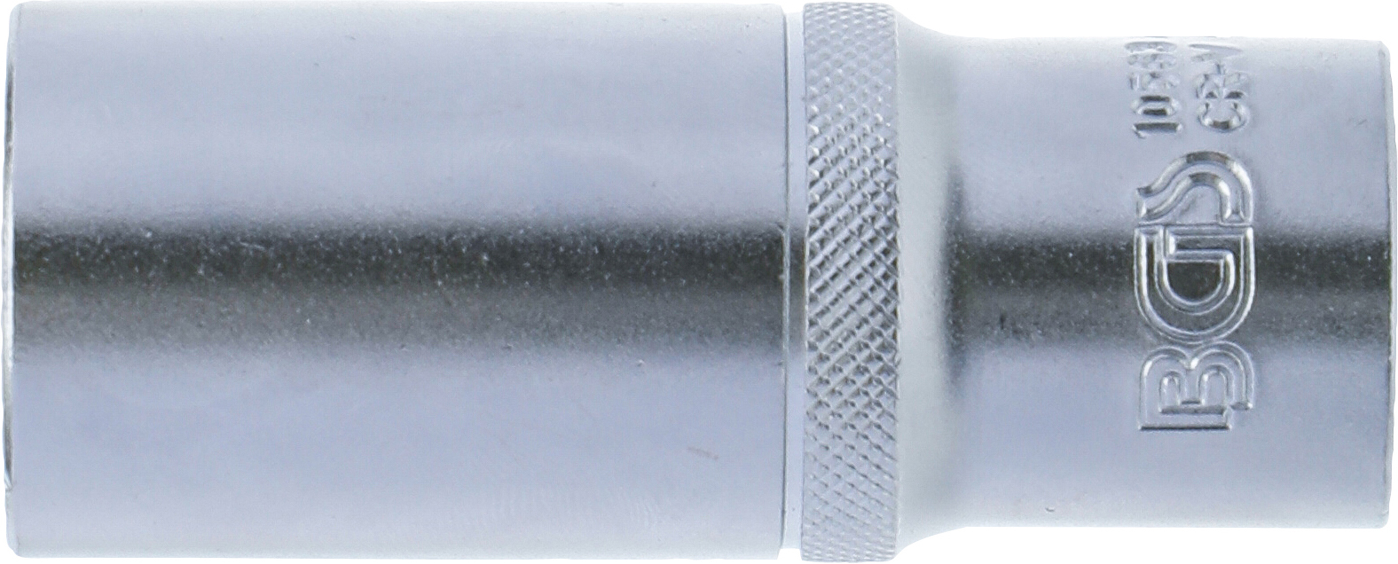 BGS Steckschlüssel-Einsatz Sechskant, tief | Antrieb Innenvierkant 12,5 mm (1/2") | SW 23 mm