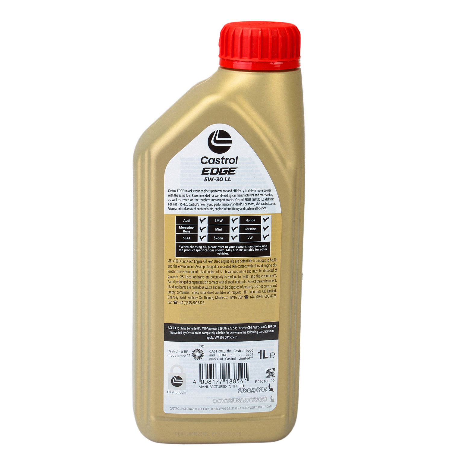 5W-30 Castrol EDGE LL Titanium FST Motoröl 1 Liter