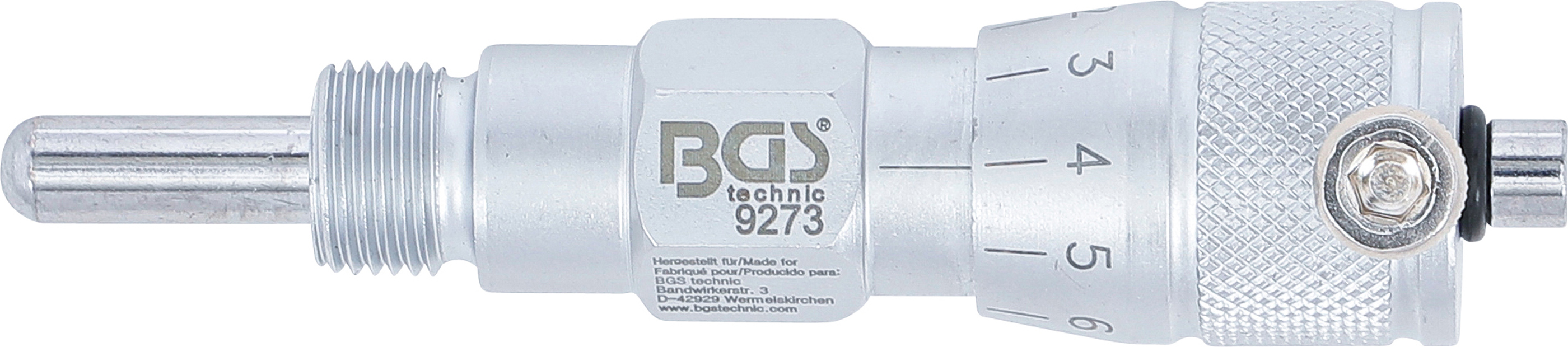 BGS Einstellwerkzeug für Kolbenhöhe | M14 x 1,25 mm