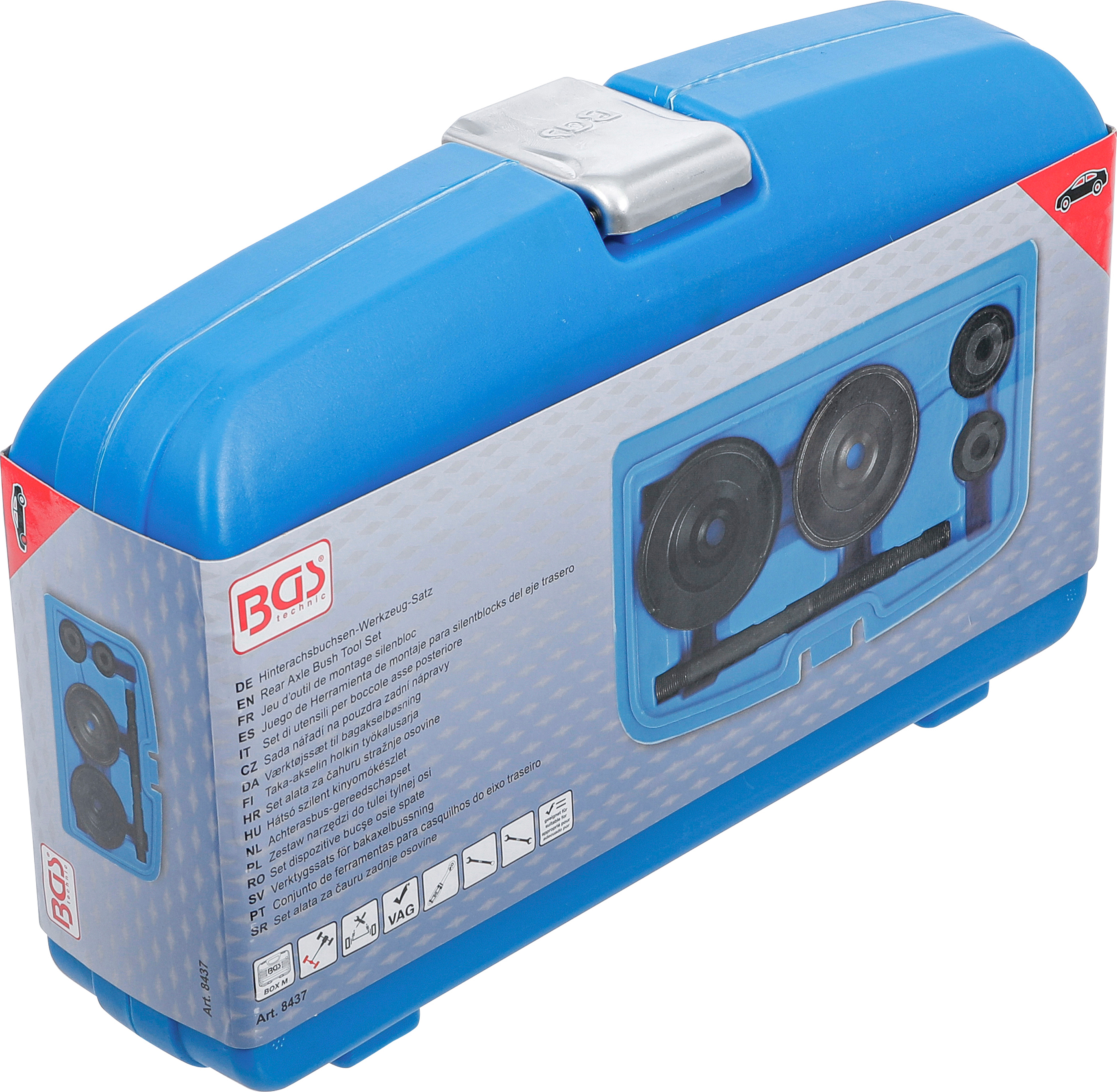 BGS Hinterachsbuchsen-Werkzeug-Satz | für VW Golf, Audi A3