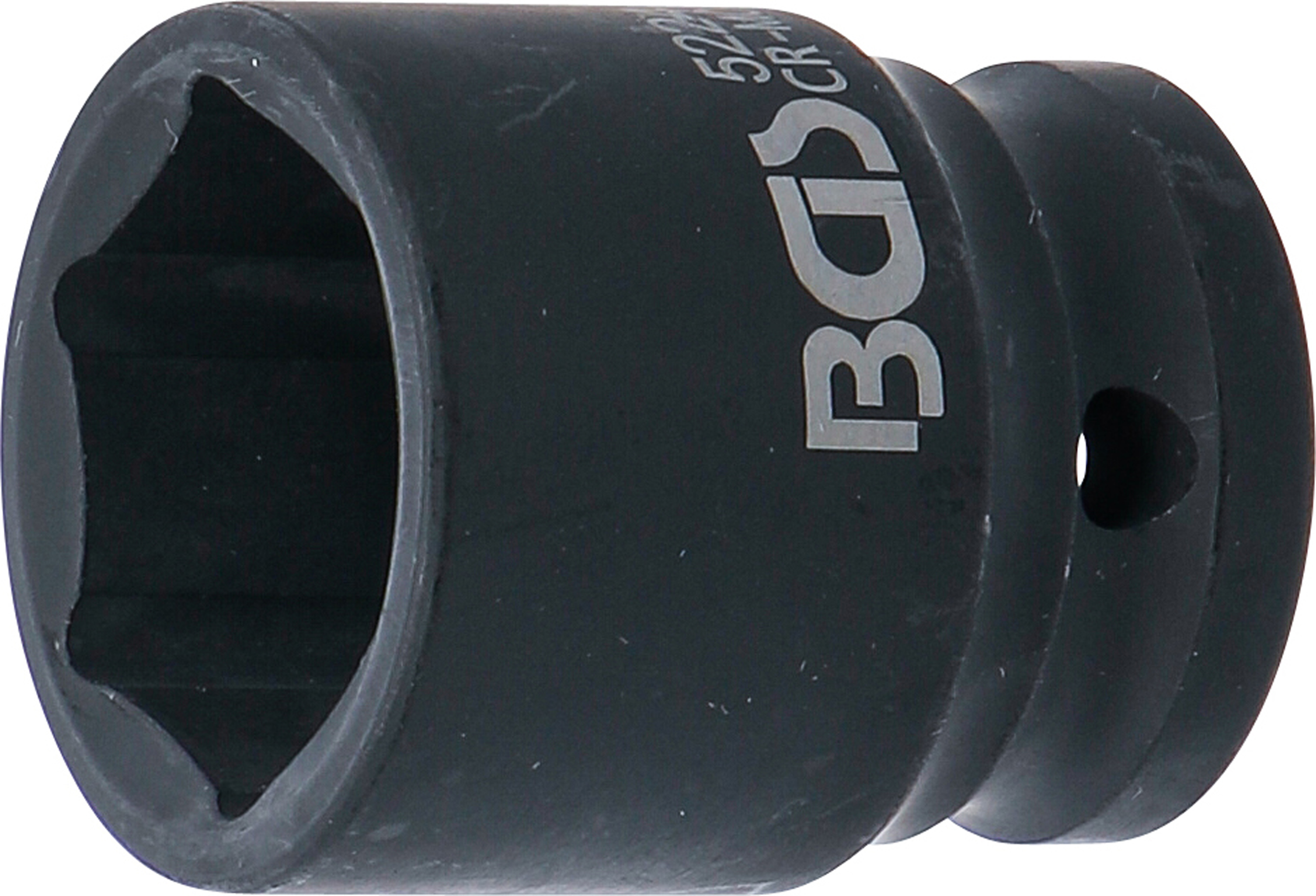 BGS Kraft-Steckschlüssel-Einsatz Sechskant | Antrieb Innenvierkant 12,5 mm (1/2") | SW 24 mm