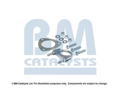 Montagesatz, Abgasrohr