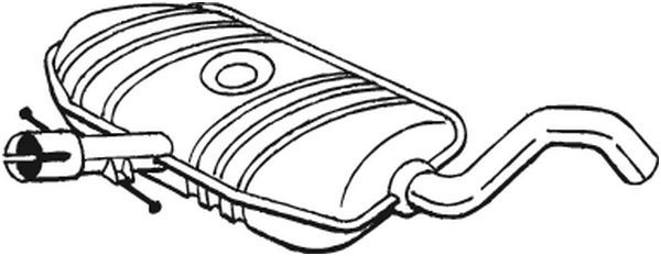 Mittelschalldämpfer