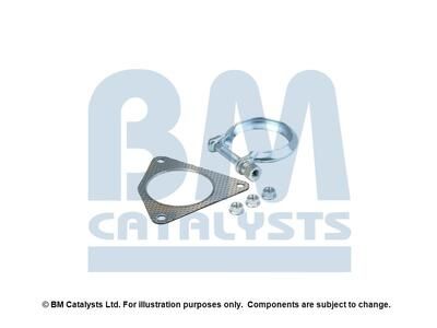 Montagesatz, Abgasrohr