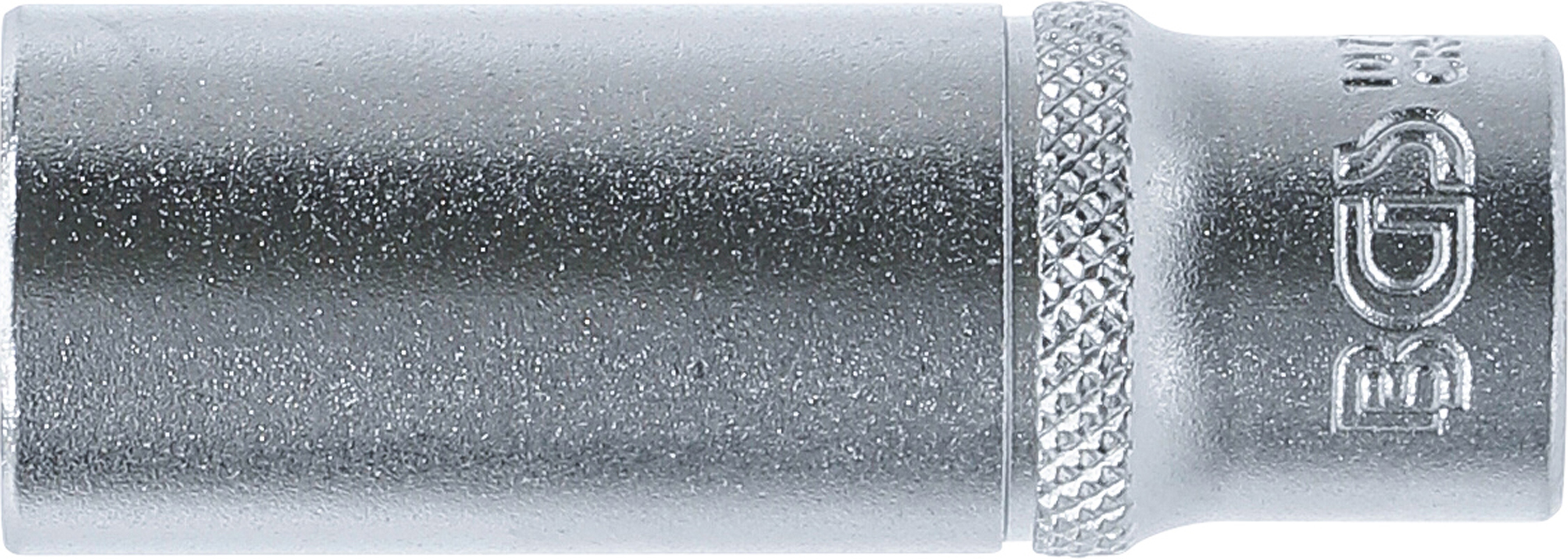 BGS Steckschlüssel-Einsatz Zwölfkant, tief | Antrieb Innenvierkant 6,3 mm (1/4") | SW 13 mm