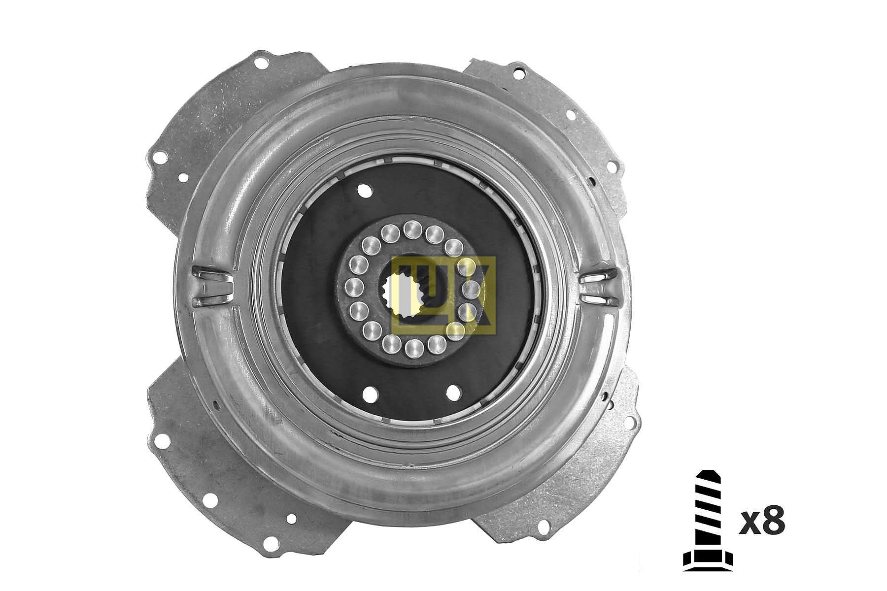 Torsionsdämpfer, Kupplung