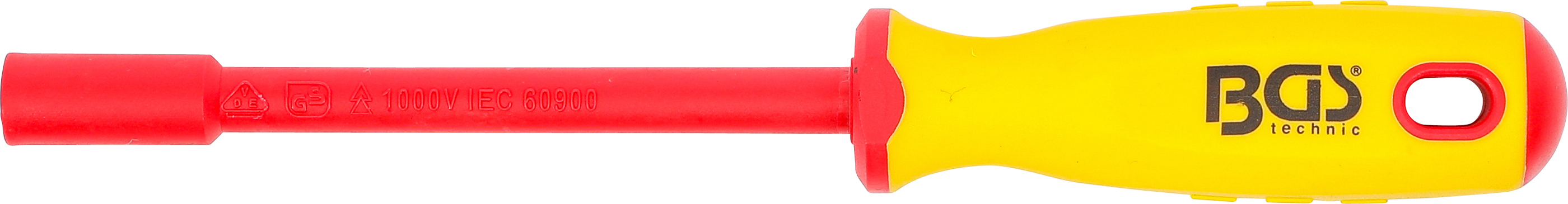 BGS VDE-Steckschlüssel-Schraubendreher | Sechskant | SW 5,5 mm | Klingenlänge 125 mm