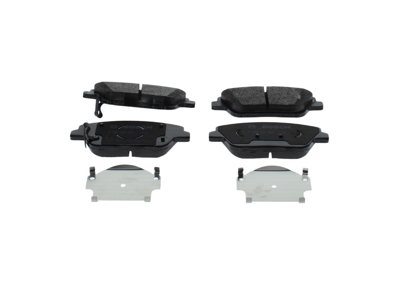 Bremsbelagsatz, Scheibenbremse