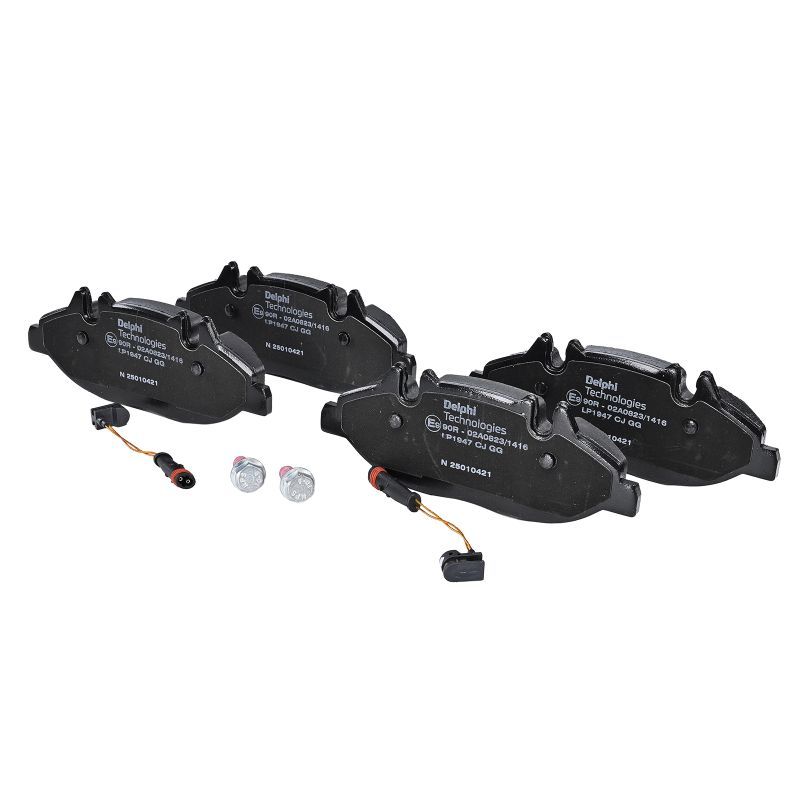 Bremsbelagsatz, Scheibenbremse