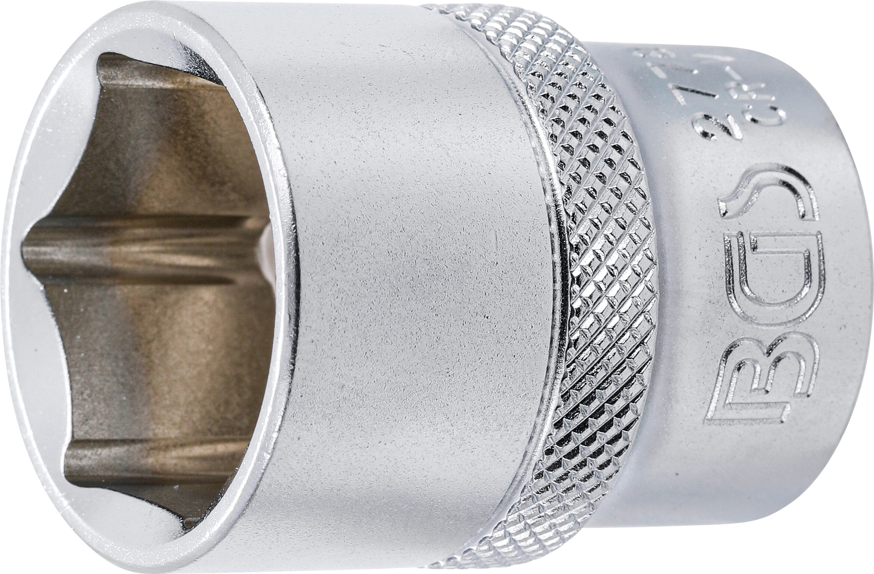 BGS Steckschlüssel-Einsatz Sechskant | Antrieb Innenvierkant 12,5 mm (1/2") | SW 7/8"