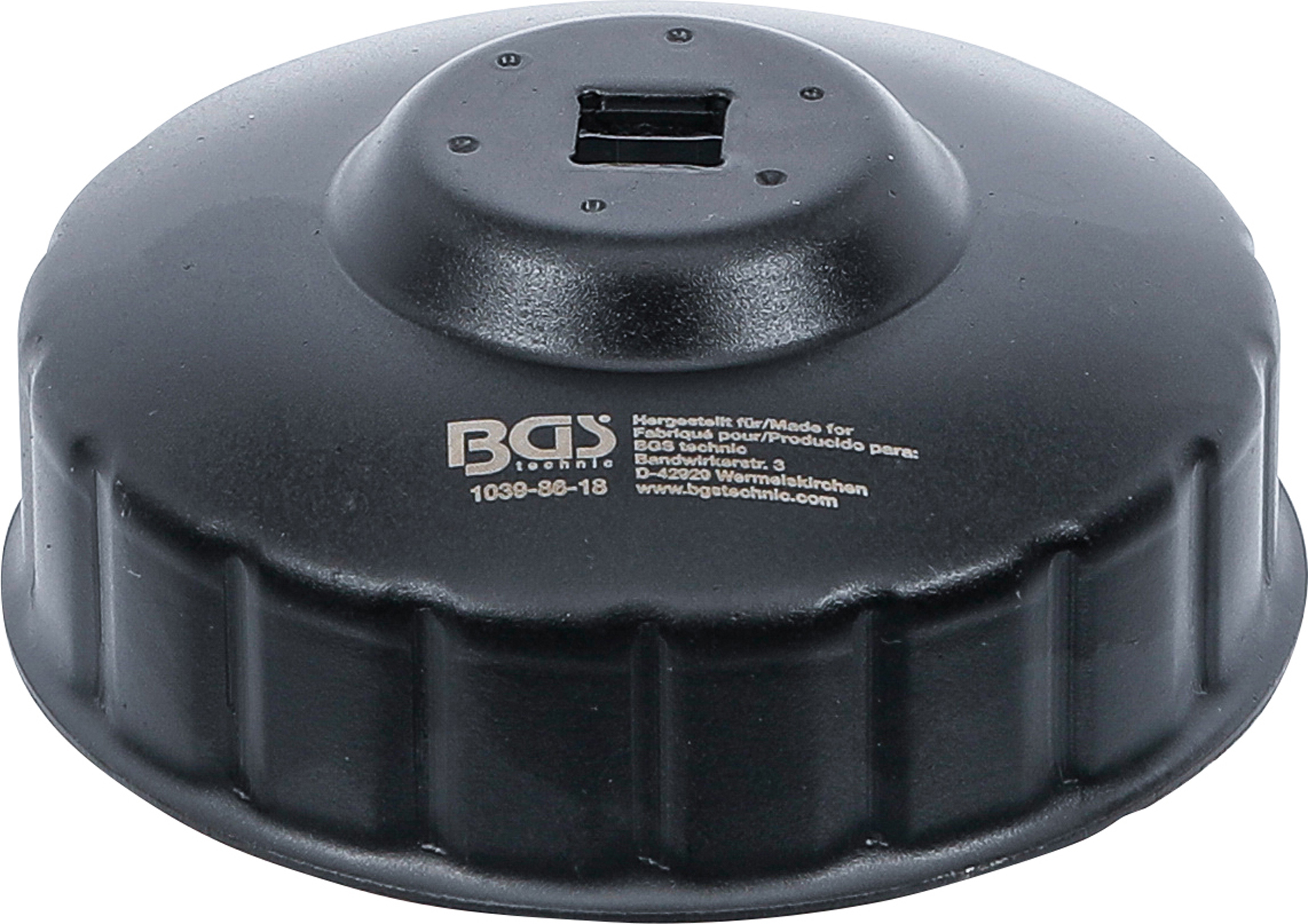 BGS Ölfilterschlüssel | 18-kant | Ø 86 mm | für Audi, PSA, Renault, VW BGS Ölfilterschlüssel | 18-kant | Ø 86 mm | für Audi, PSA, Renault, VW