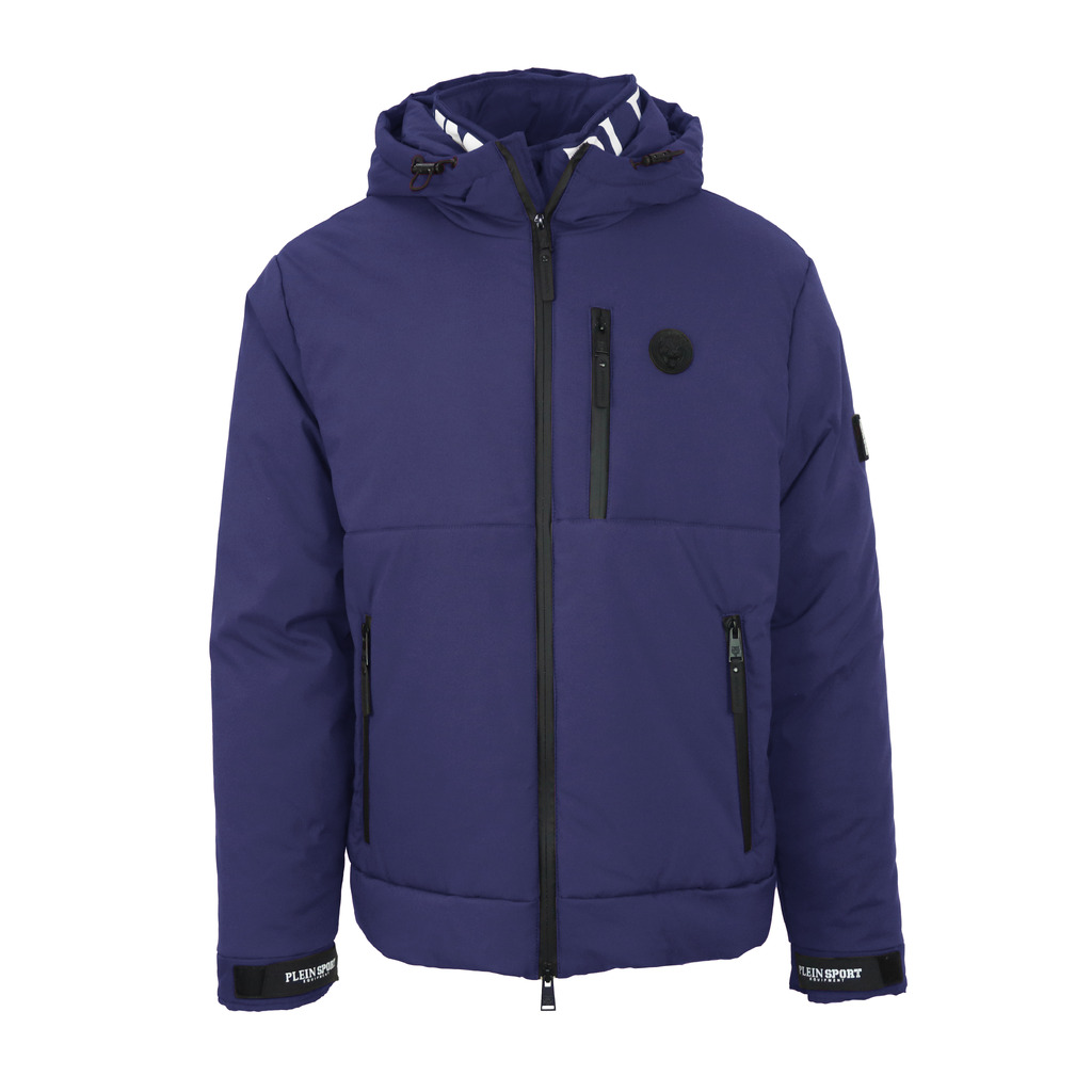 Philipp Plein Sport Herren Winterjacke Blau UPPS25E85 Gr 56