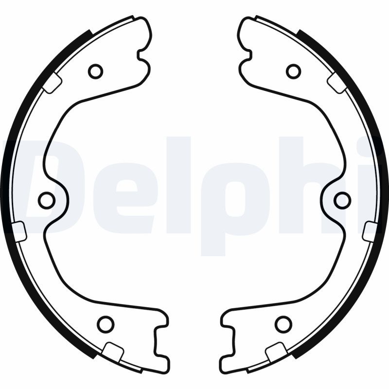 Bremsbackensatz, Feststellbremse