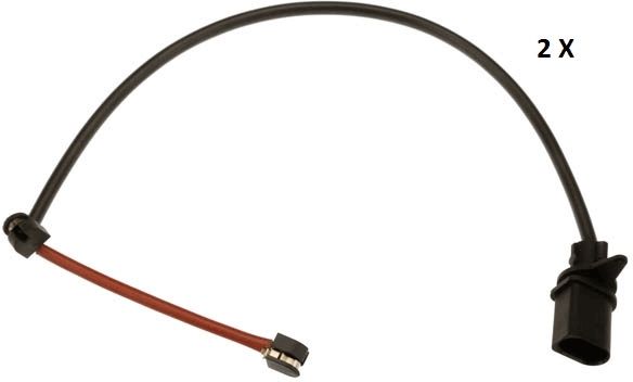 Warnkontakt, Bremsbelagverschleiß