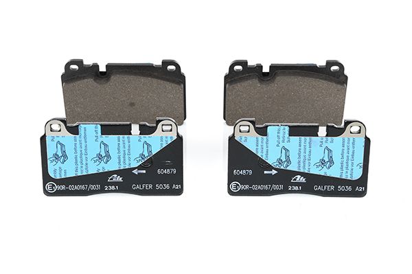 Bremsbelagsatz, Scheibenbremse