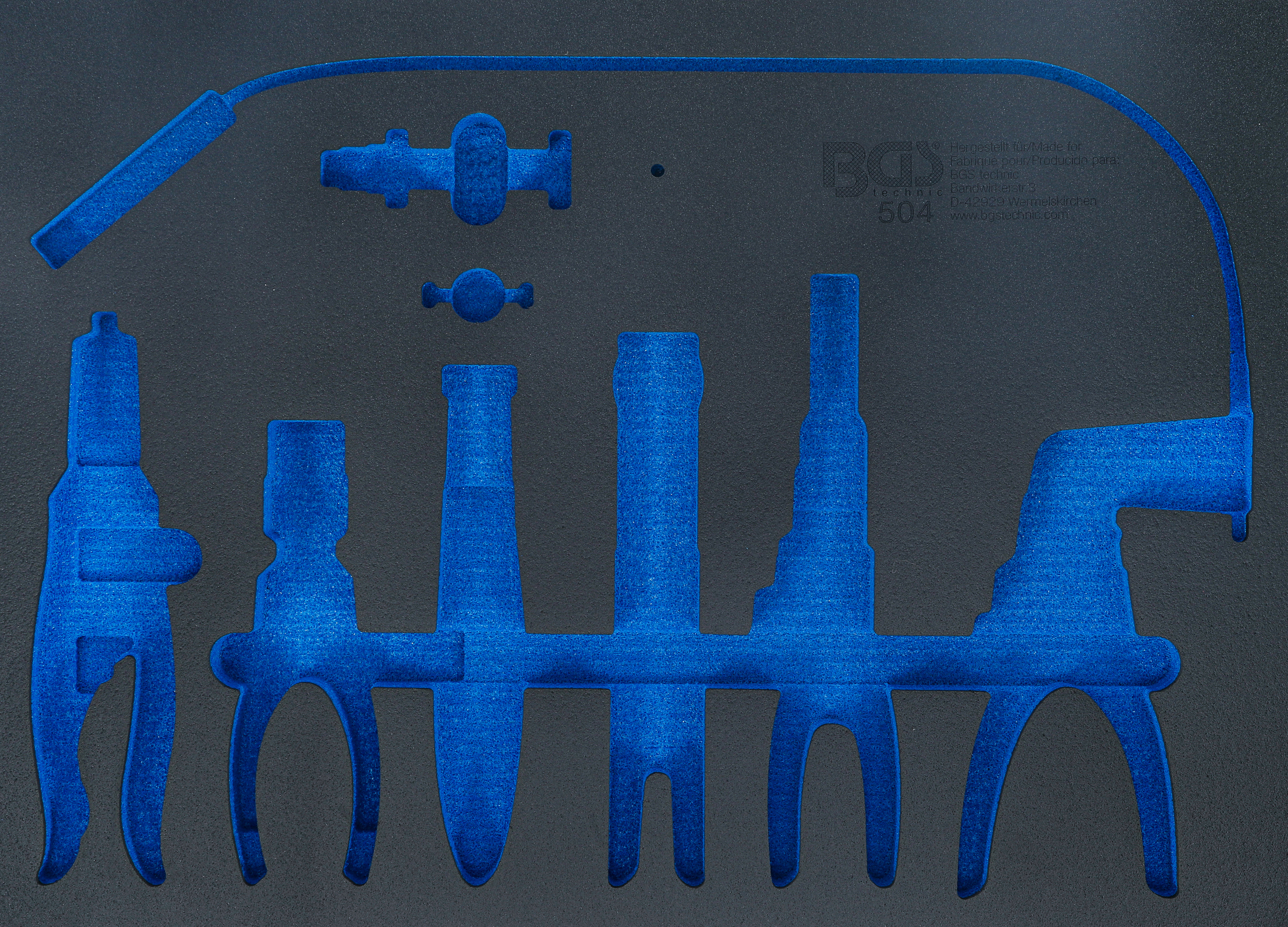 BGS Werkstattwageneinlage 3/3 | leer | für Art. 504