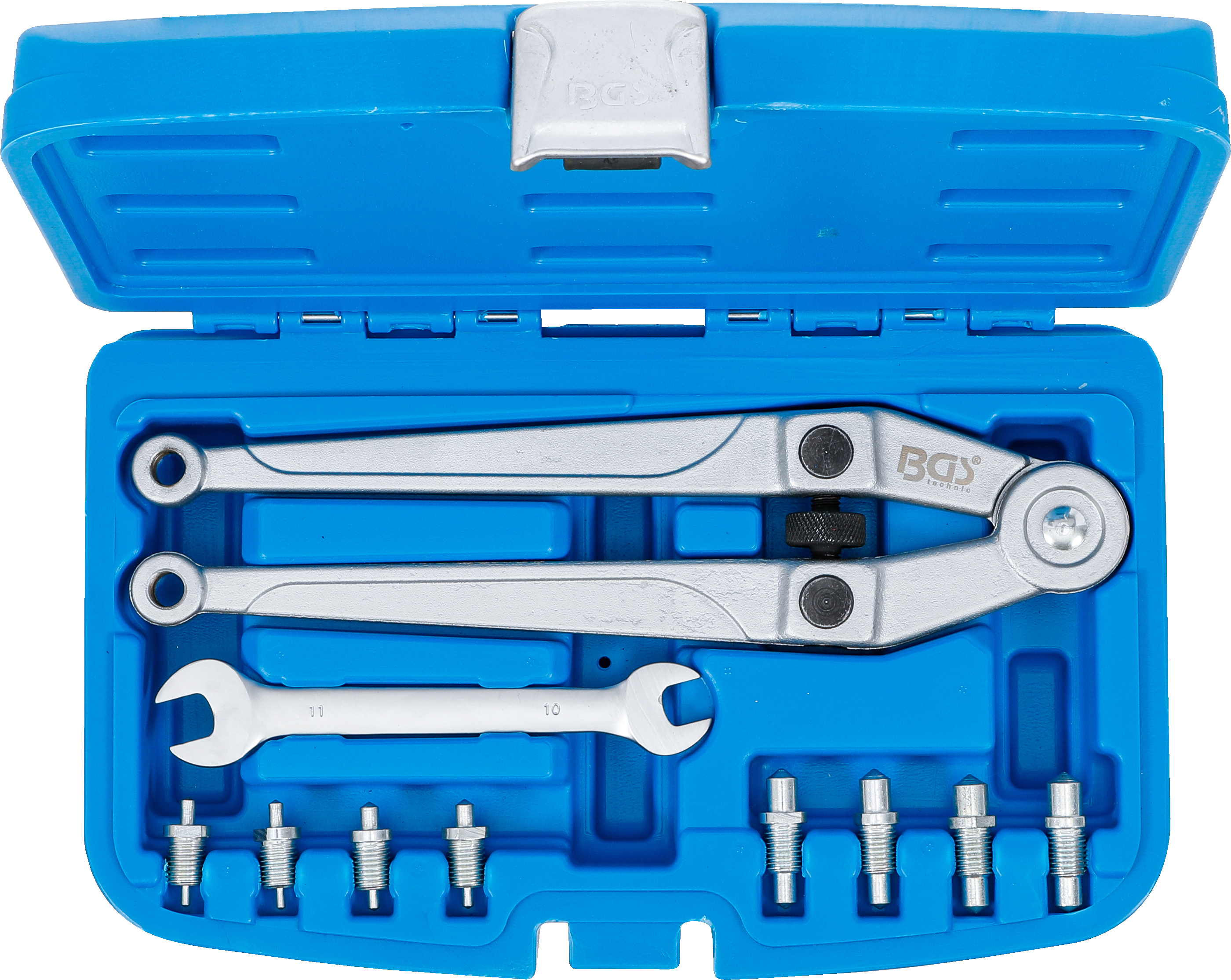 BGS Stirnlochschlüssel-Satz | verstellbar | Ø 2,5 - 9 mm
