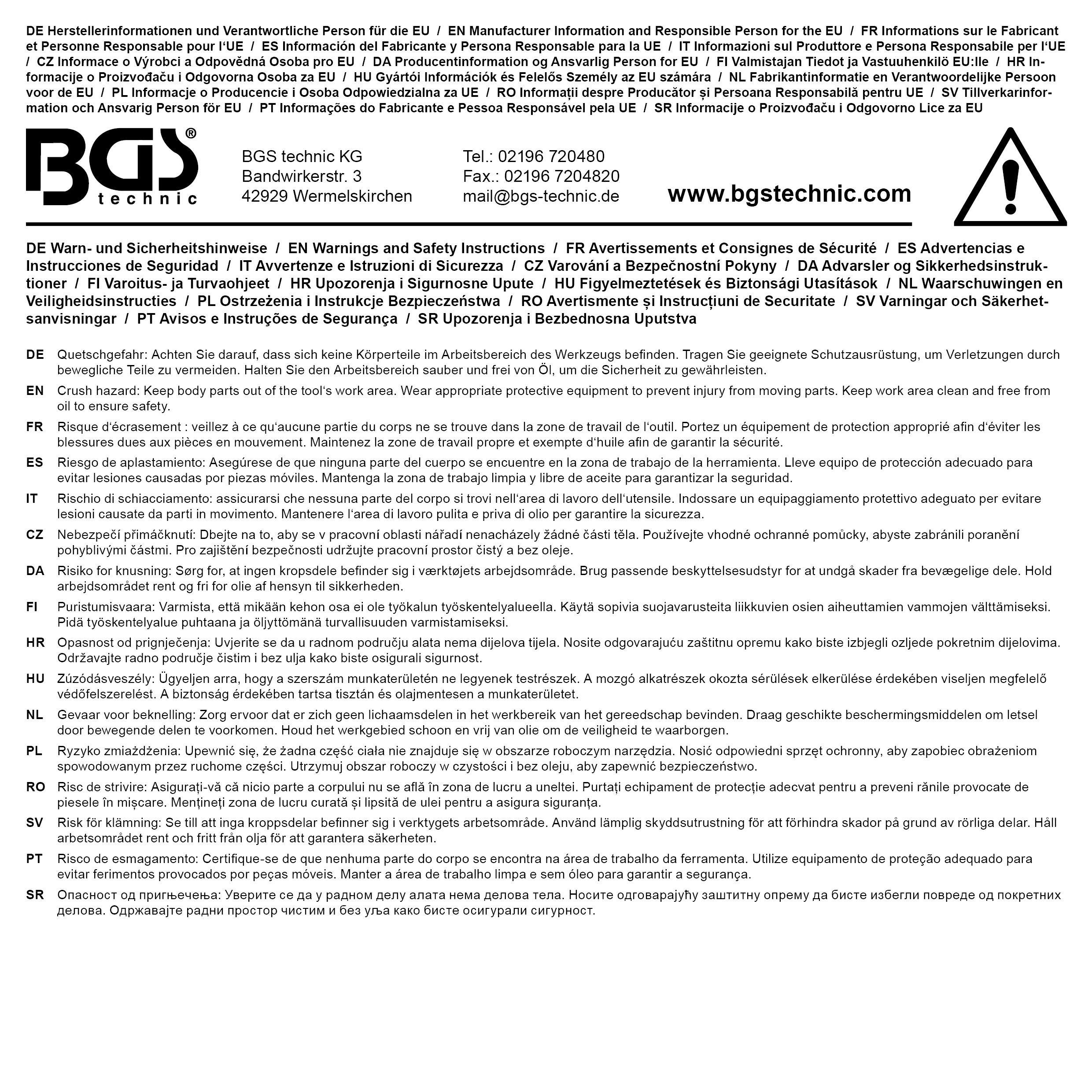 BGS Gabelkappenschlüssel | für Öhlins-Gabeln