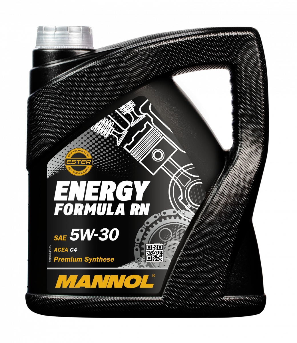 5W-30 Mannol 7706 Energy Formula RN Motoröl 4 Liter