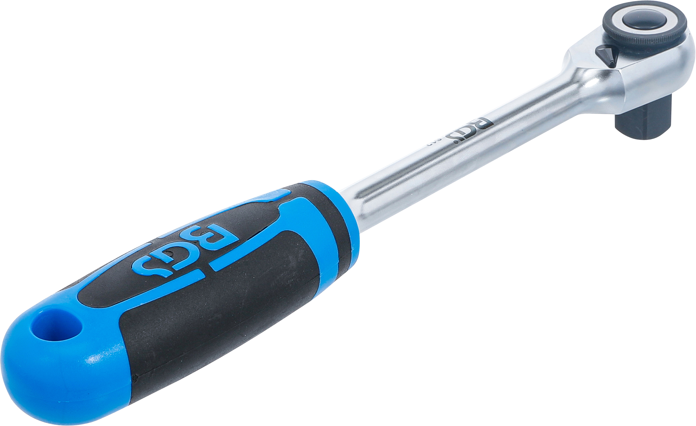 BGS Umschaltknarre | feinverzahnt | Abtrieb Außenvierkant 12,5 mm (1/2")