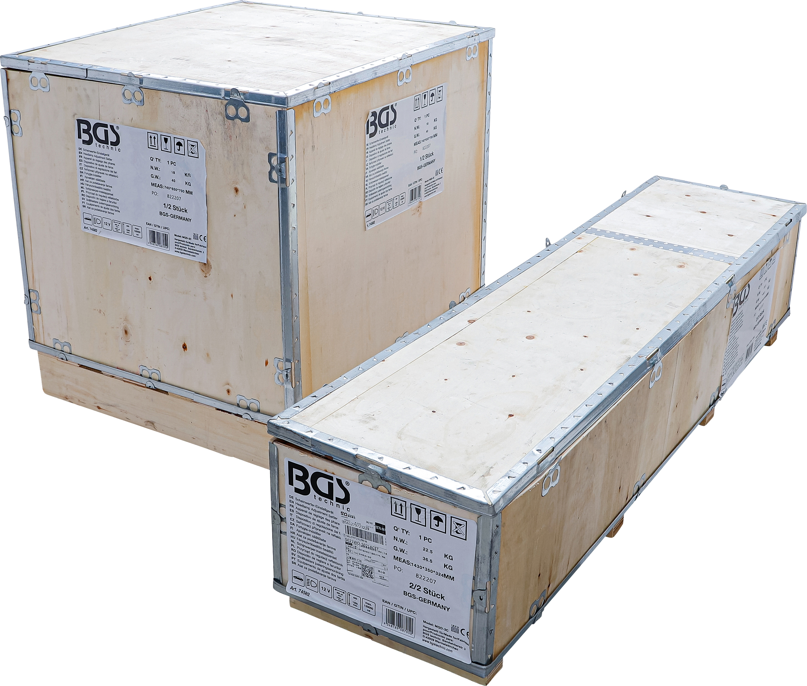 BGS Scheinwerfer-Einstellgerät